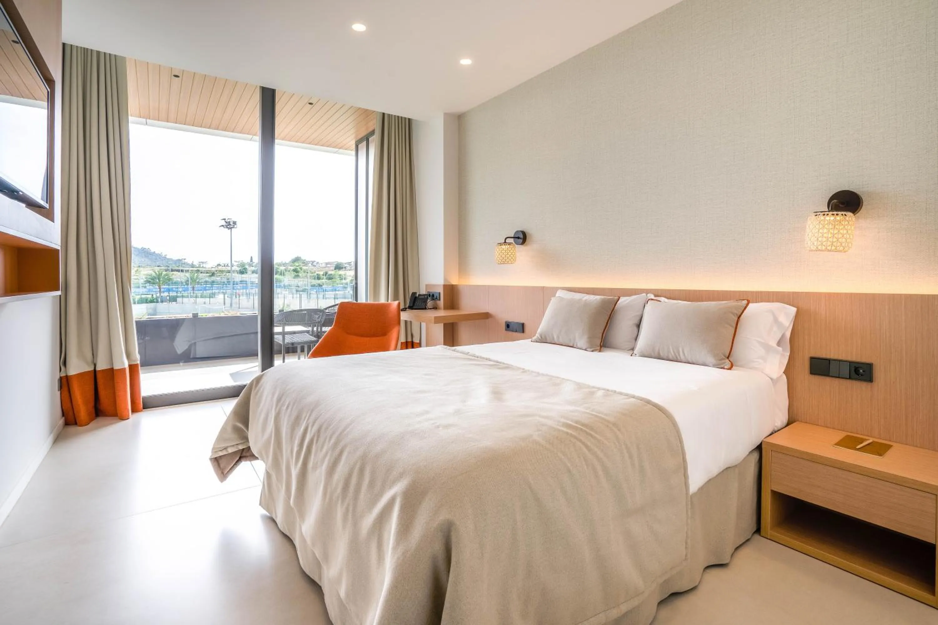 Bed in Rafa Nadal Residence