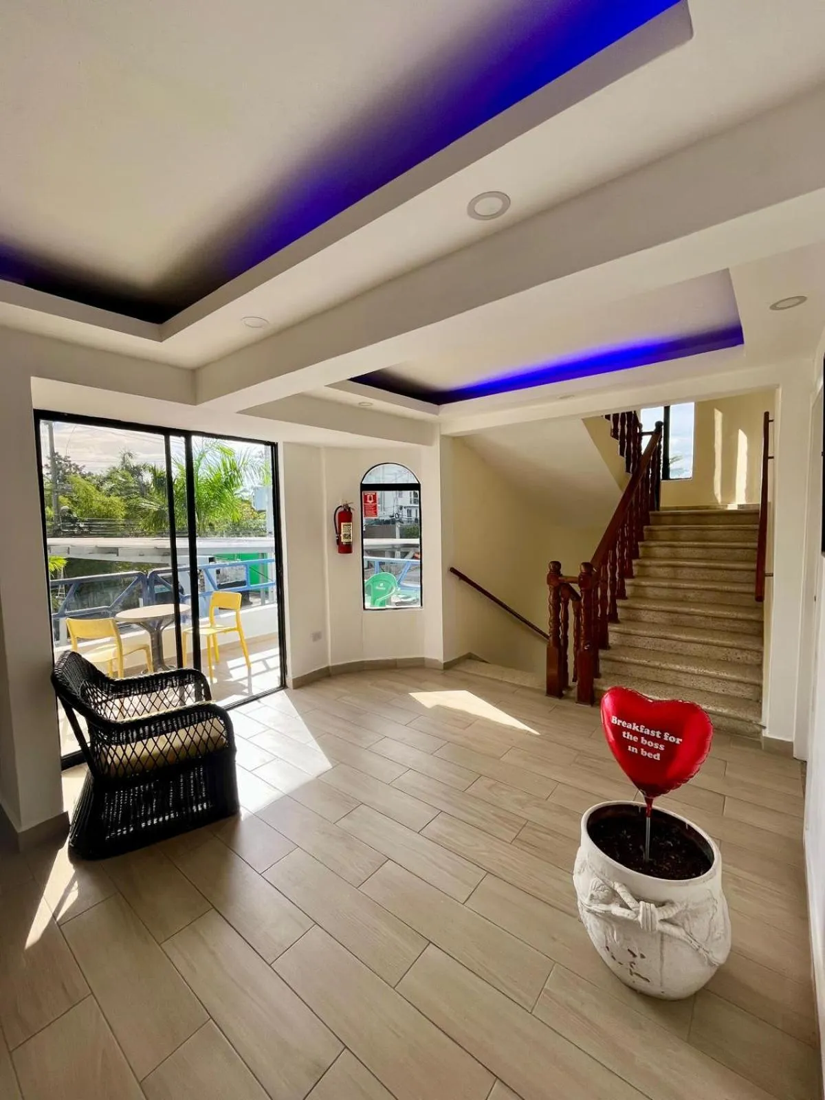 Balcony/Terrace in Hotel Restaurant Hamilton