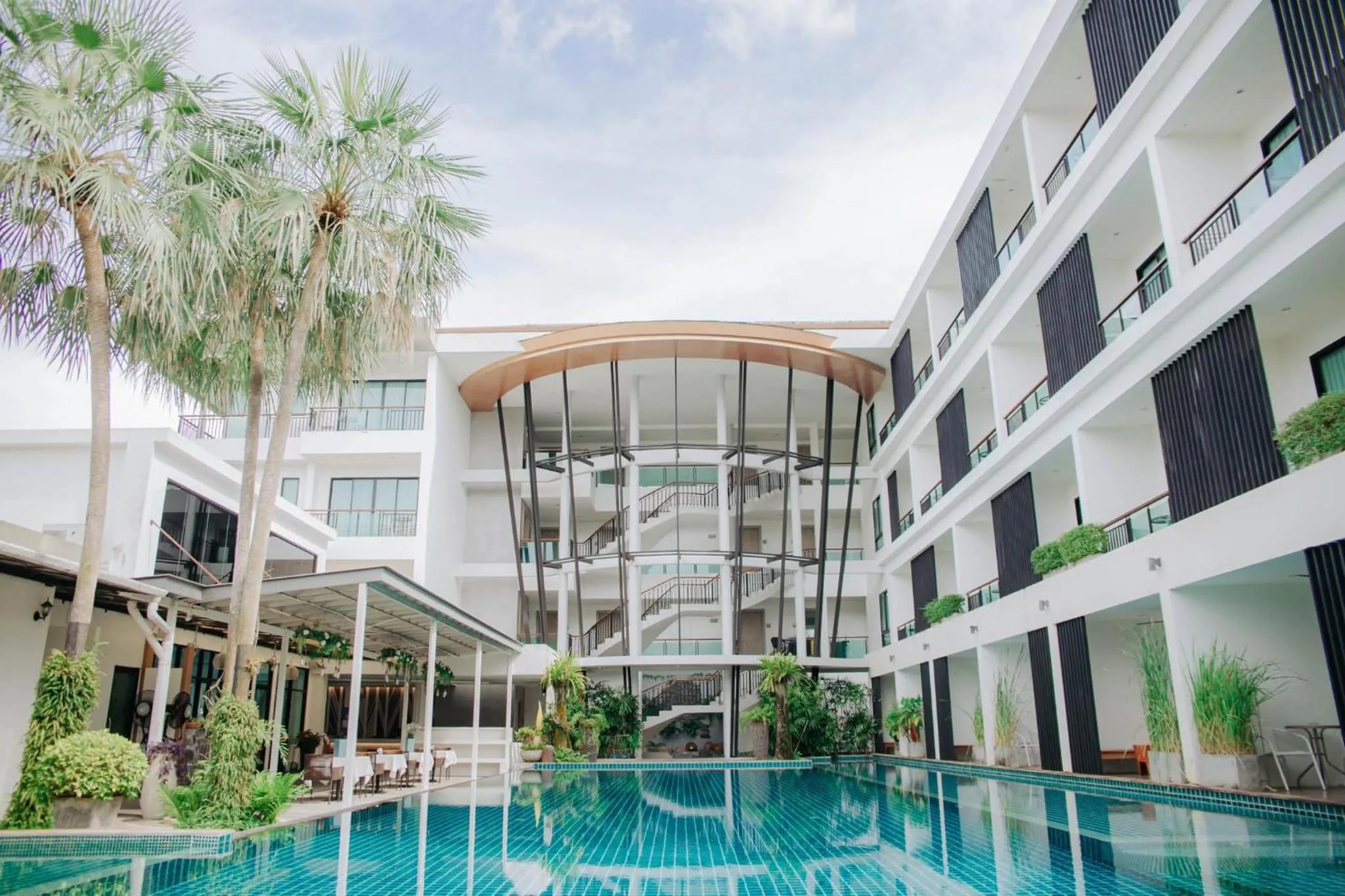 Swimming pool in The Pago Design Hotel Phuket-SHA Plus