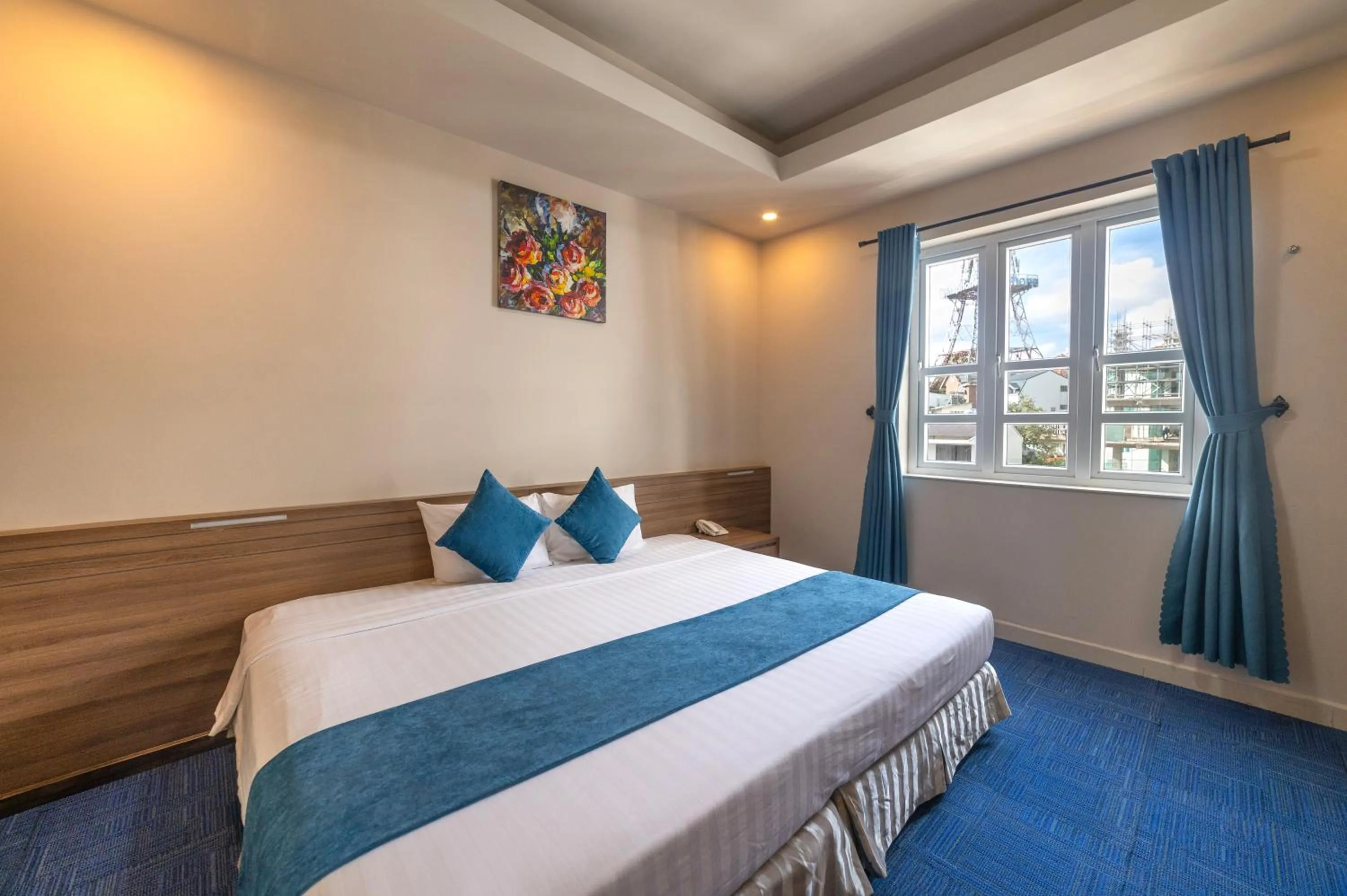 Bed in Rum Vang Hotel Da Lat