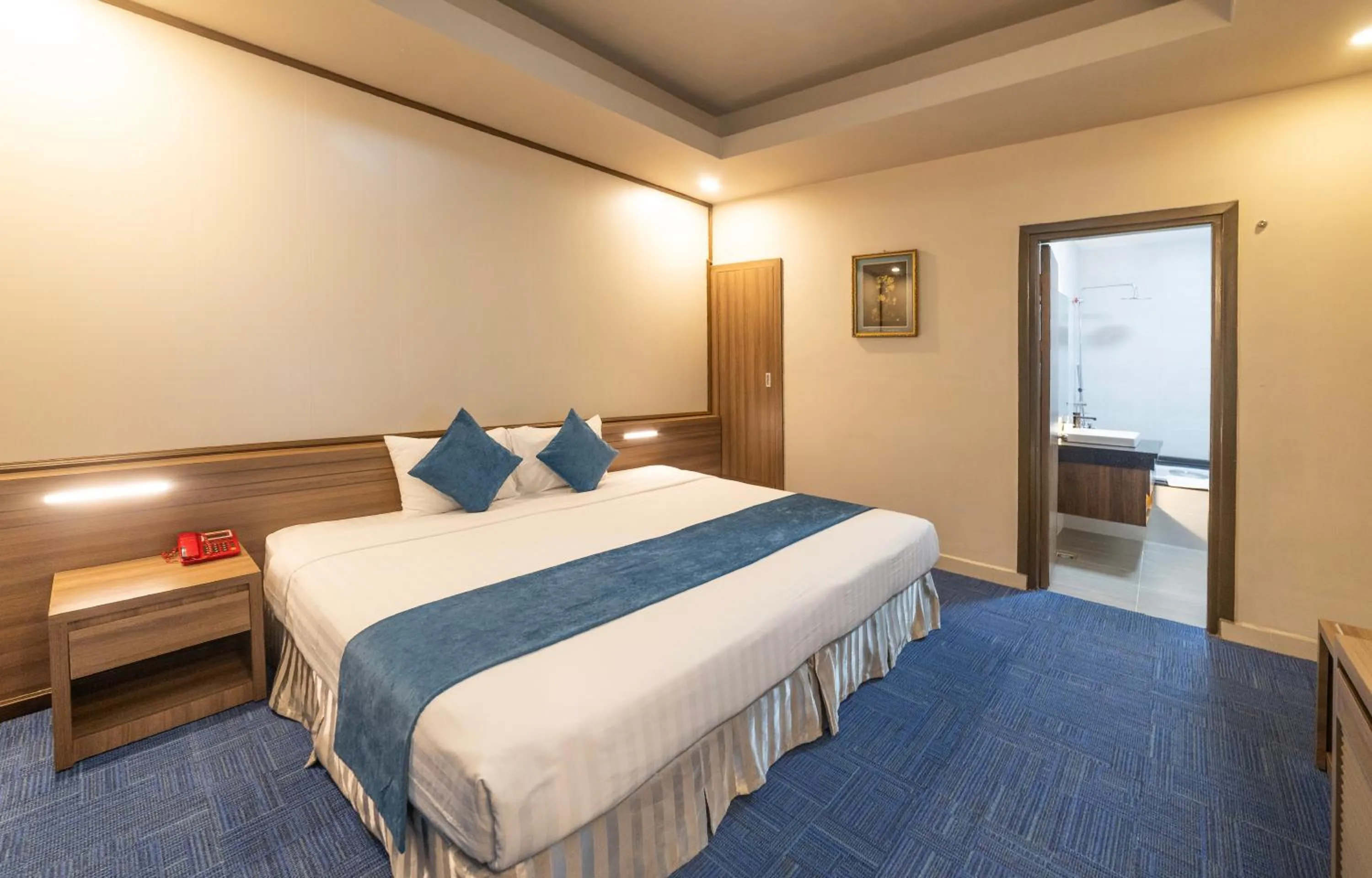 Bed in Rum Vang Hotel Da Lat