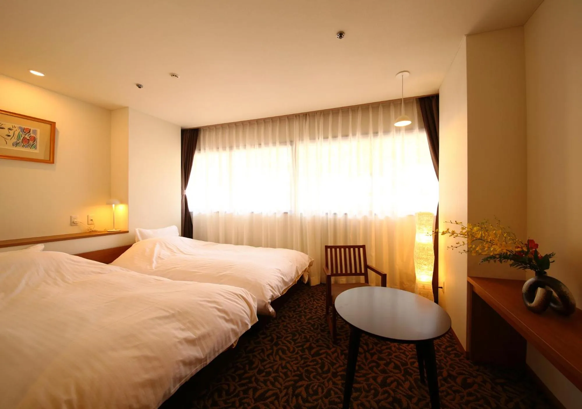 Photo of the whole room, Bed in Yamagataya