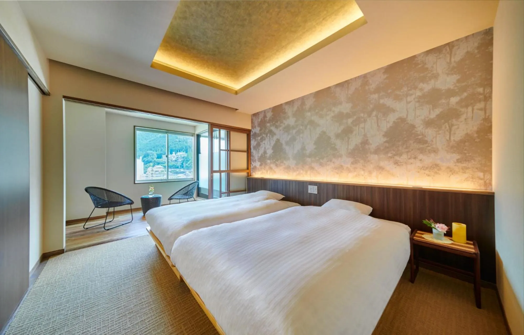 Bedroom, Bed in Yamagataya