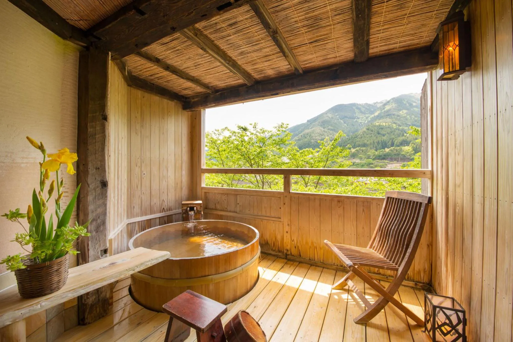 Open Air Bath in Yamagataya