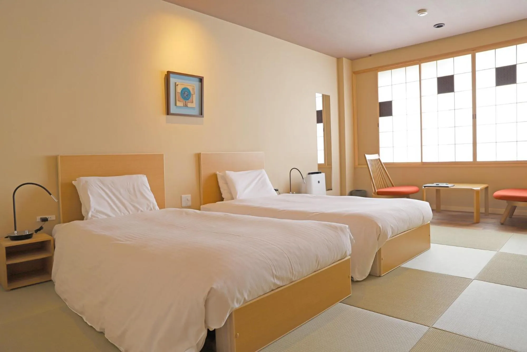 Photo of the whole room, Bed in Yamagataya