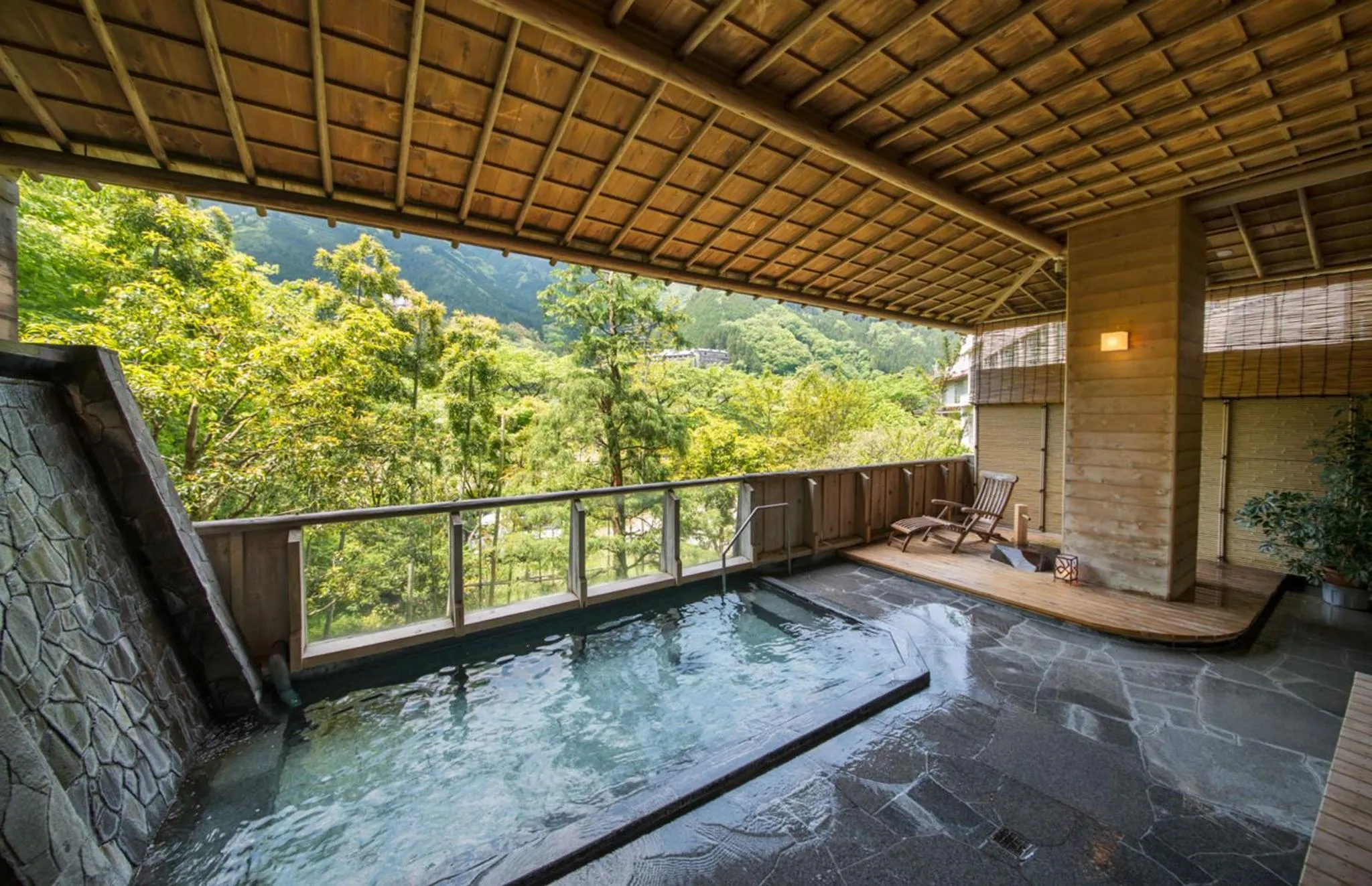 Open Air Bath in Yamagataya