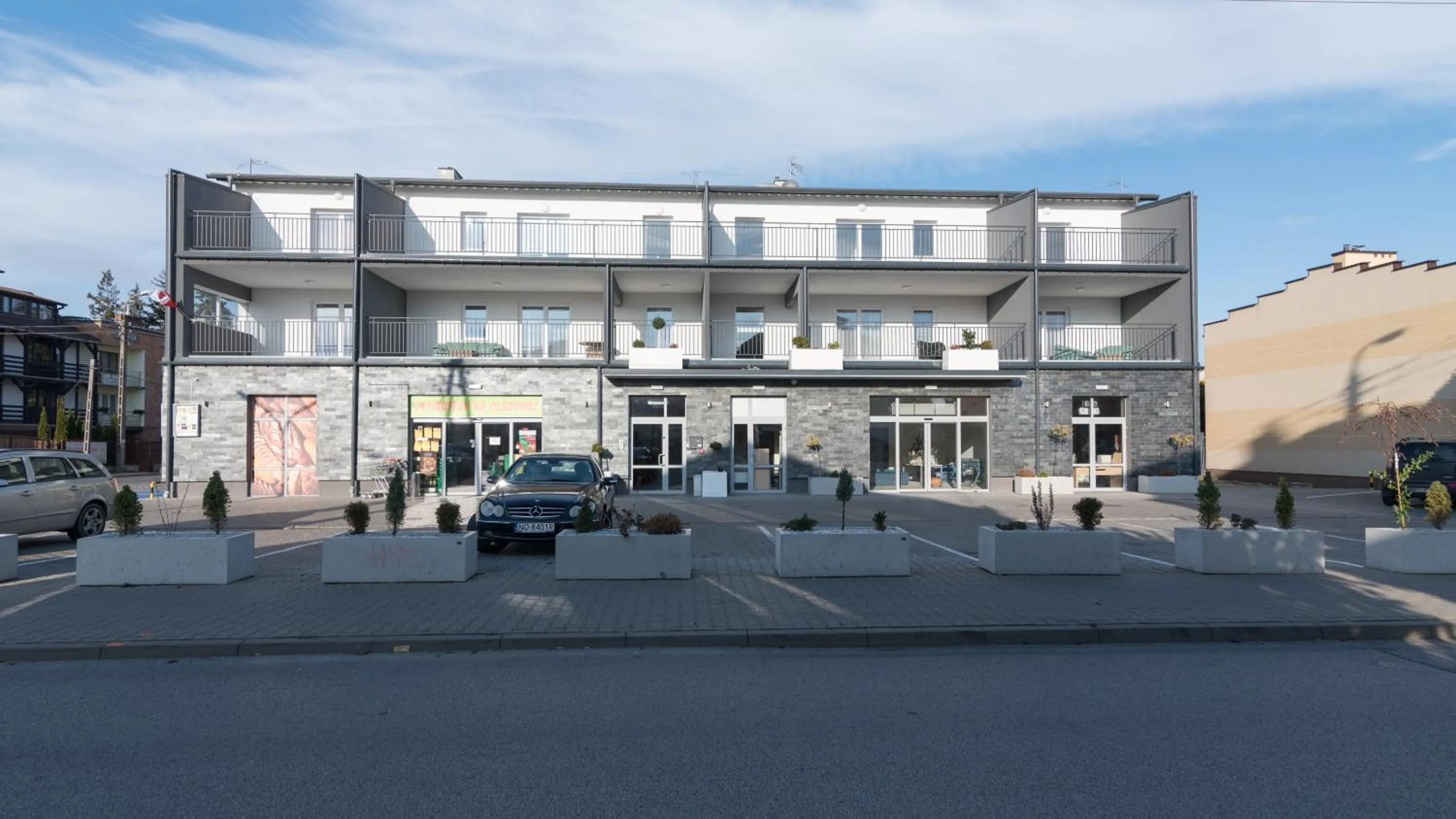 Property building in Aparthotel Koroni Home