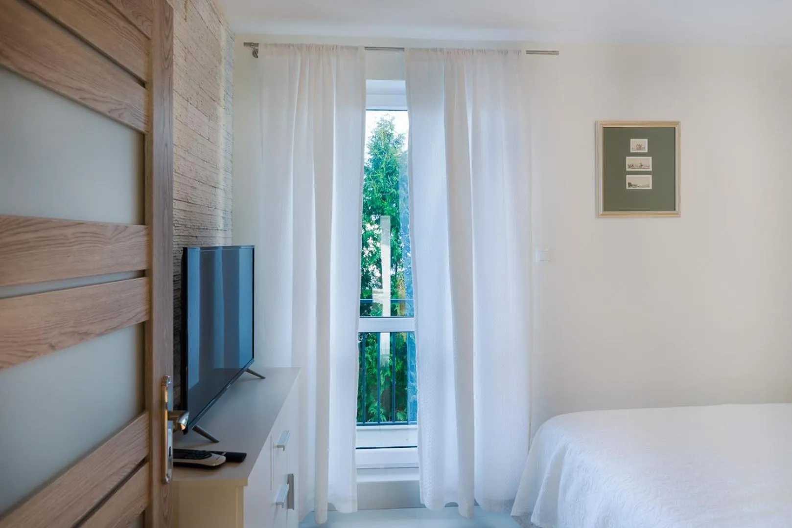 Bed in Aparthotel Koroni Home