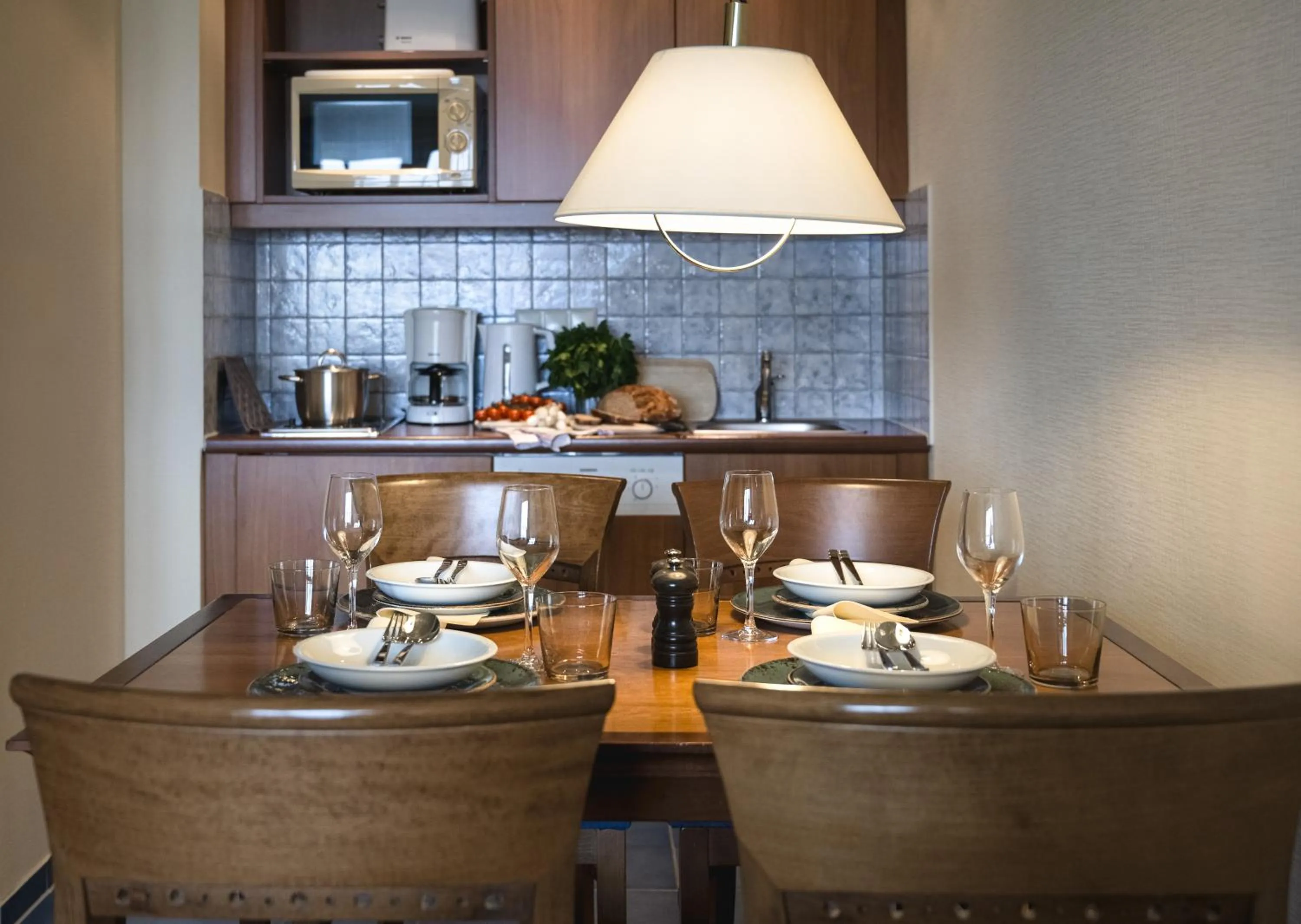 kitchen in Balmer See – Hotel•Golf•Spa