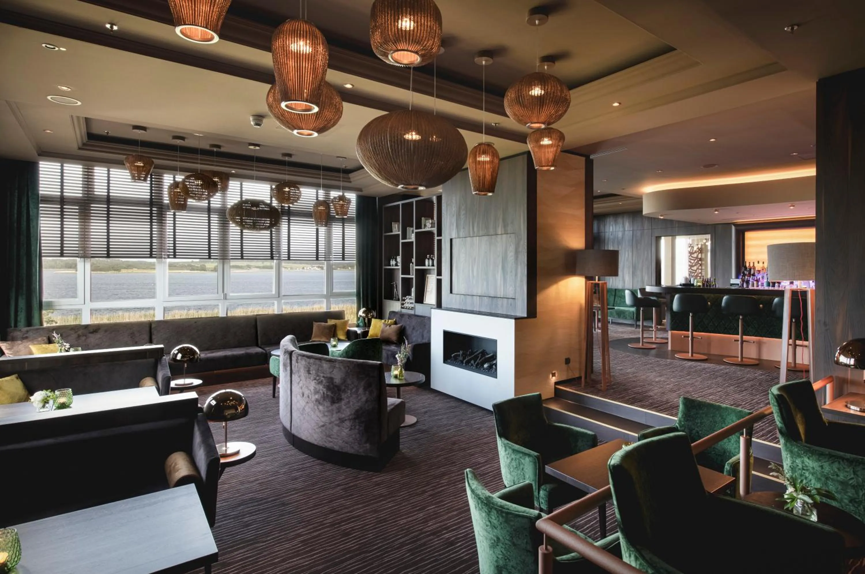 Lounge or bar in Balmer See – Hotel•Golf•Spa