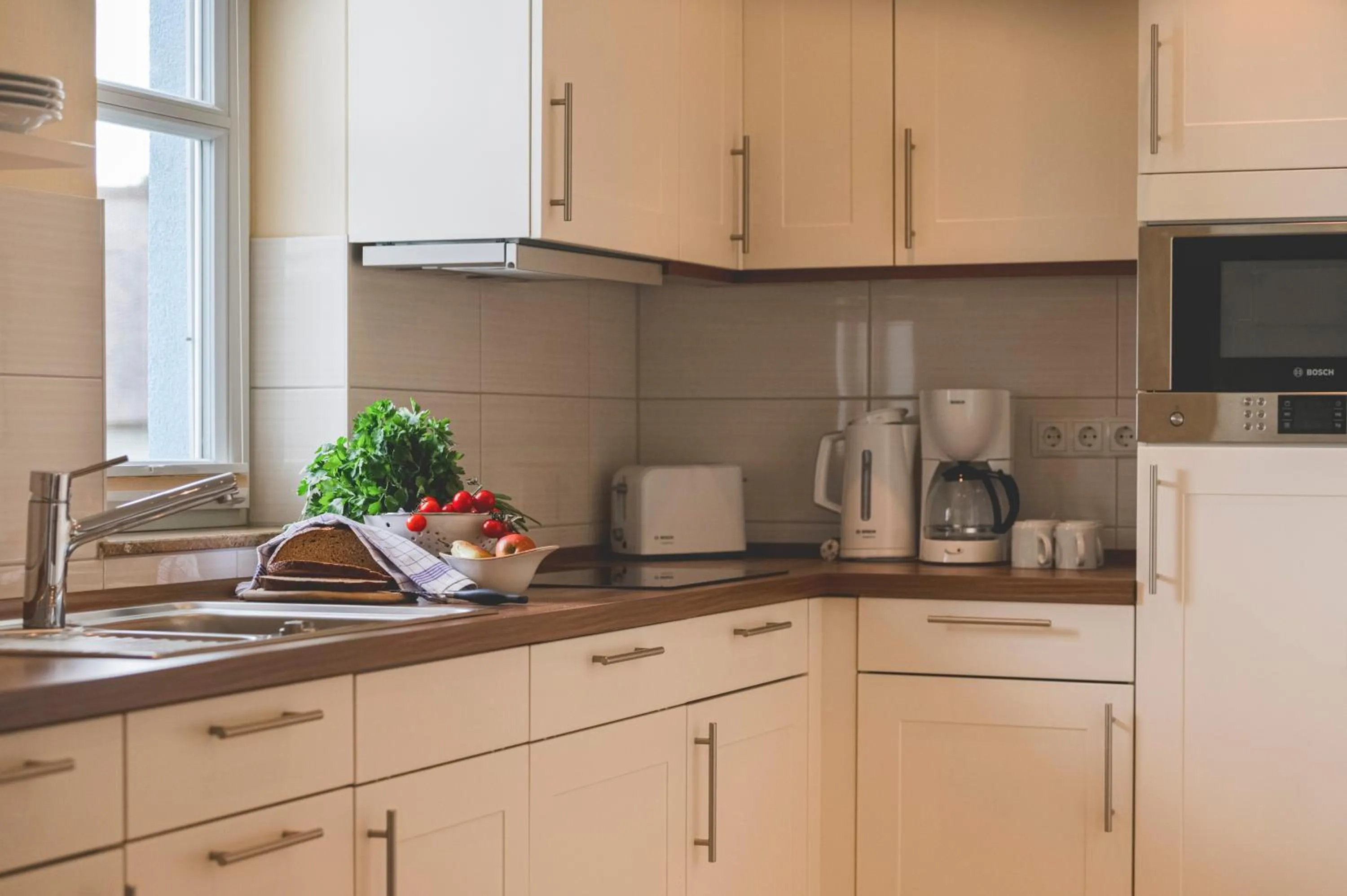 kitchen in Balmer See – Hotel•Golf•Spa