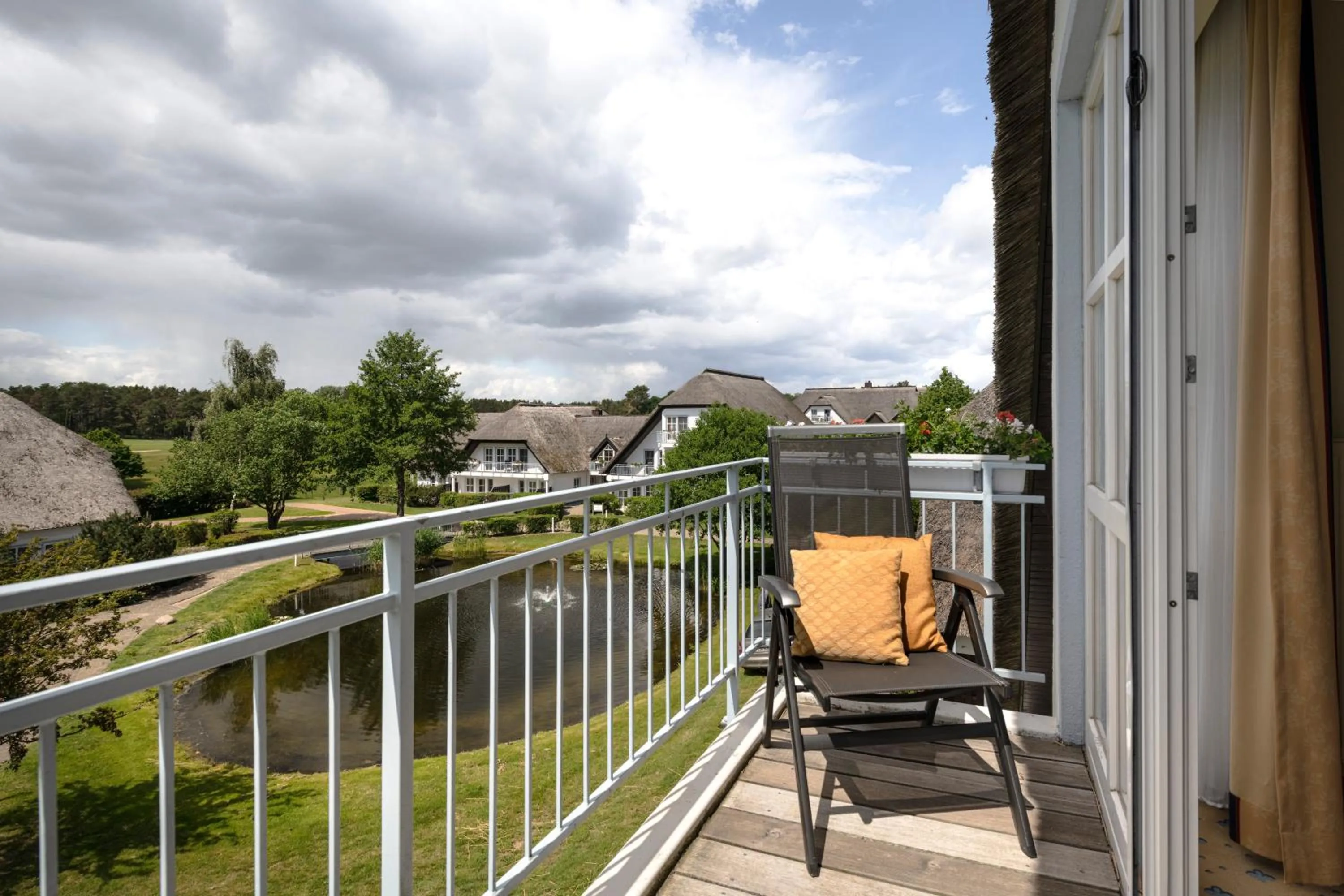 Balcony/Terrace in Balmer See – Hotel•Golf•Spa