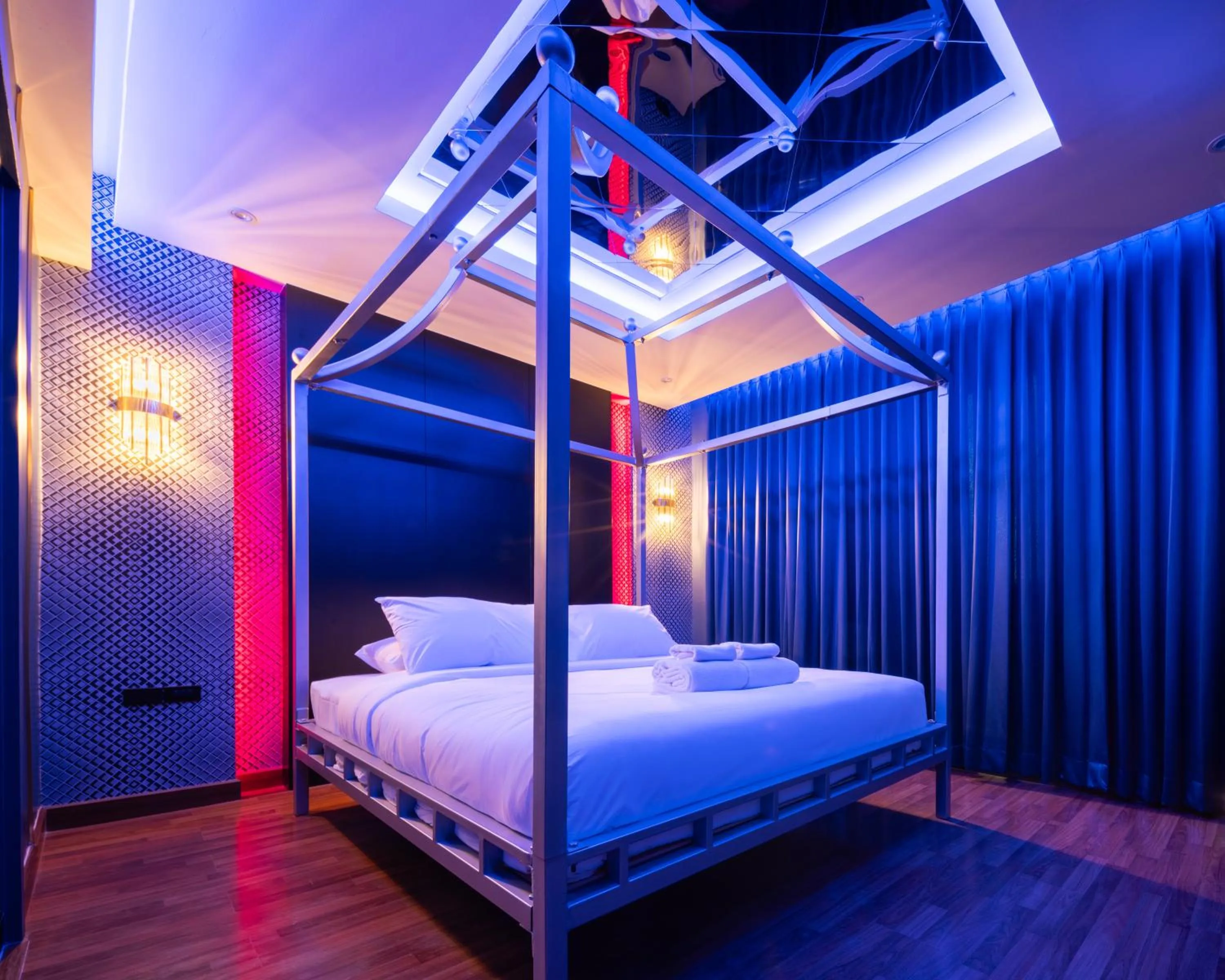 Bed in G Boutique Silom Hotel