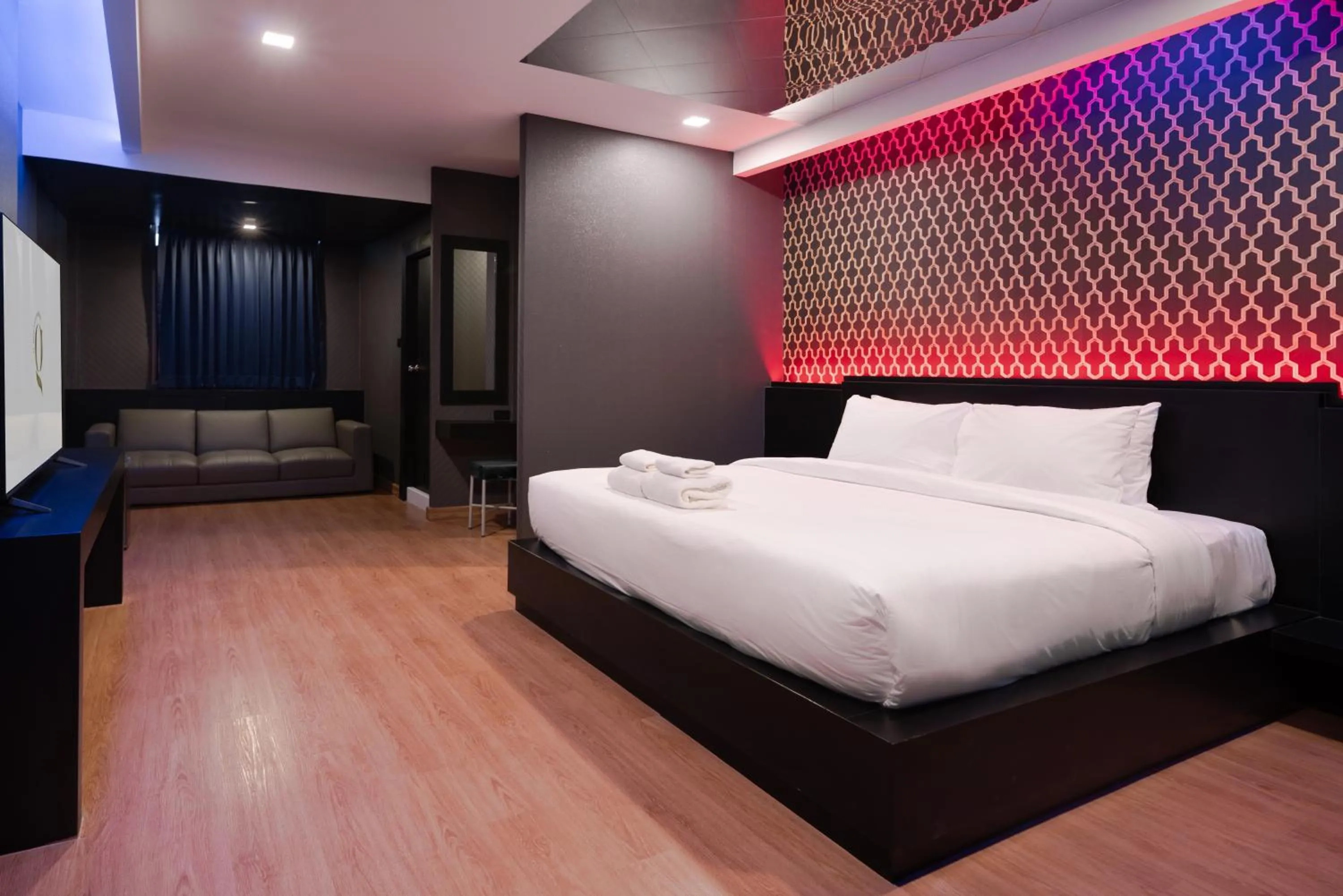 Bed in G Boutique Silom Hotel