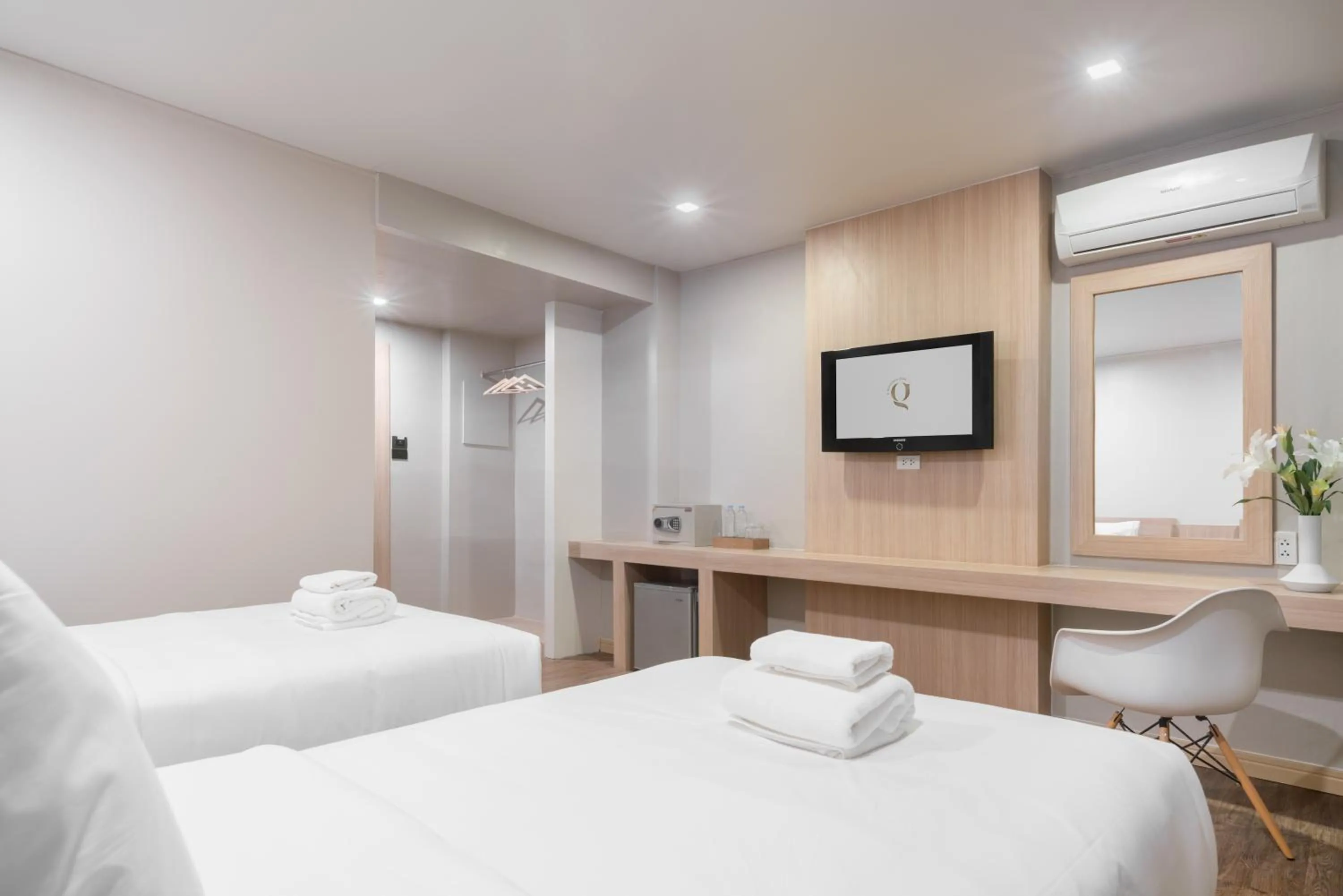 Bed in G Boutique Silom Hotel