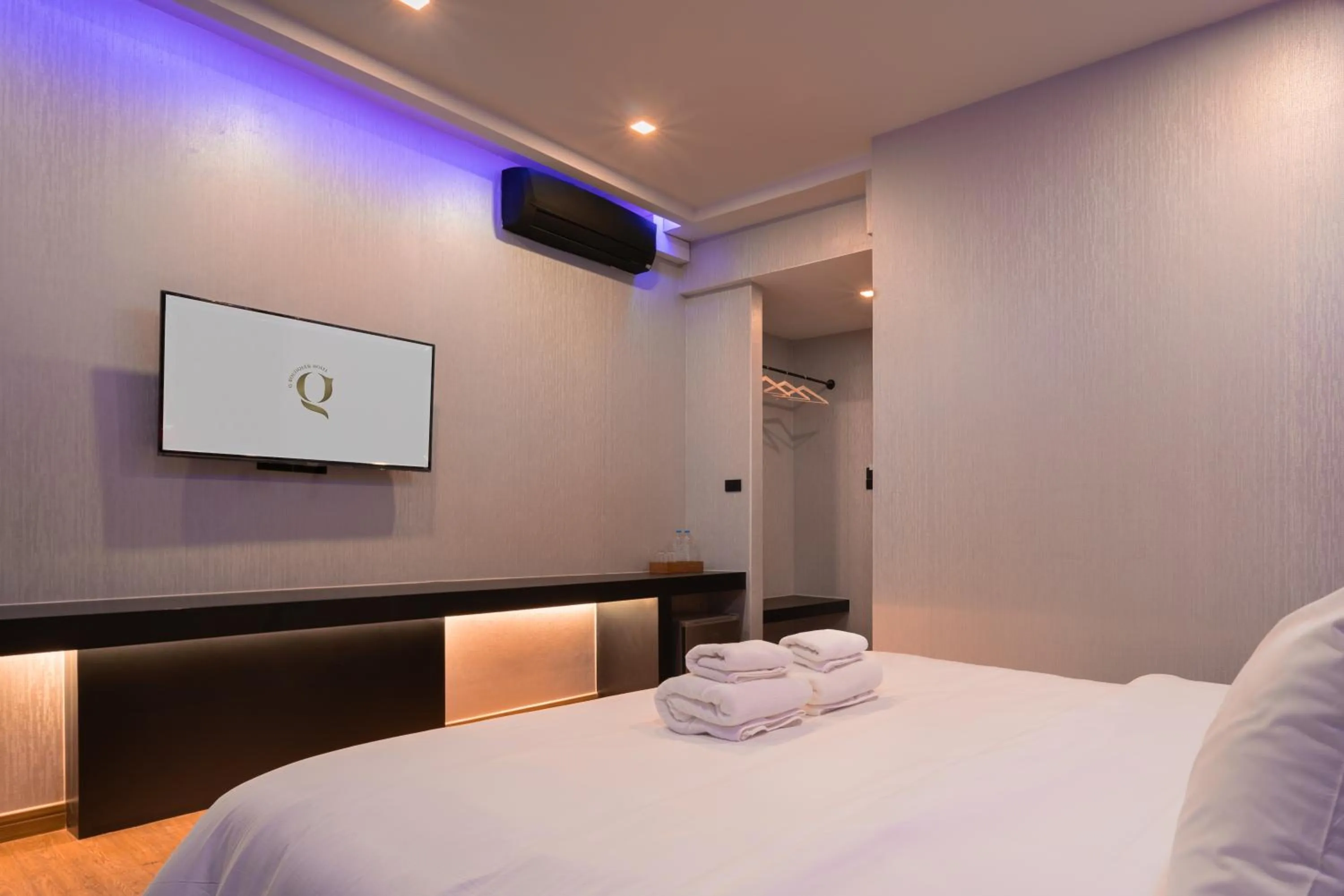 Bed in G Boutique Silom Hotel