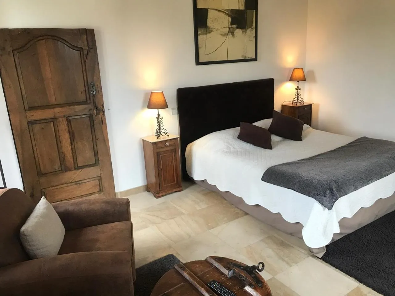 Bed in Domaine du Manoir