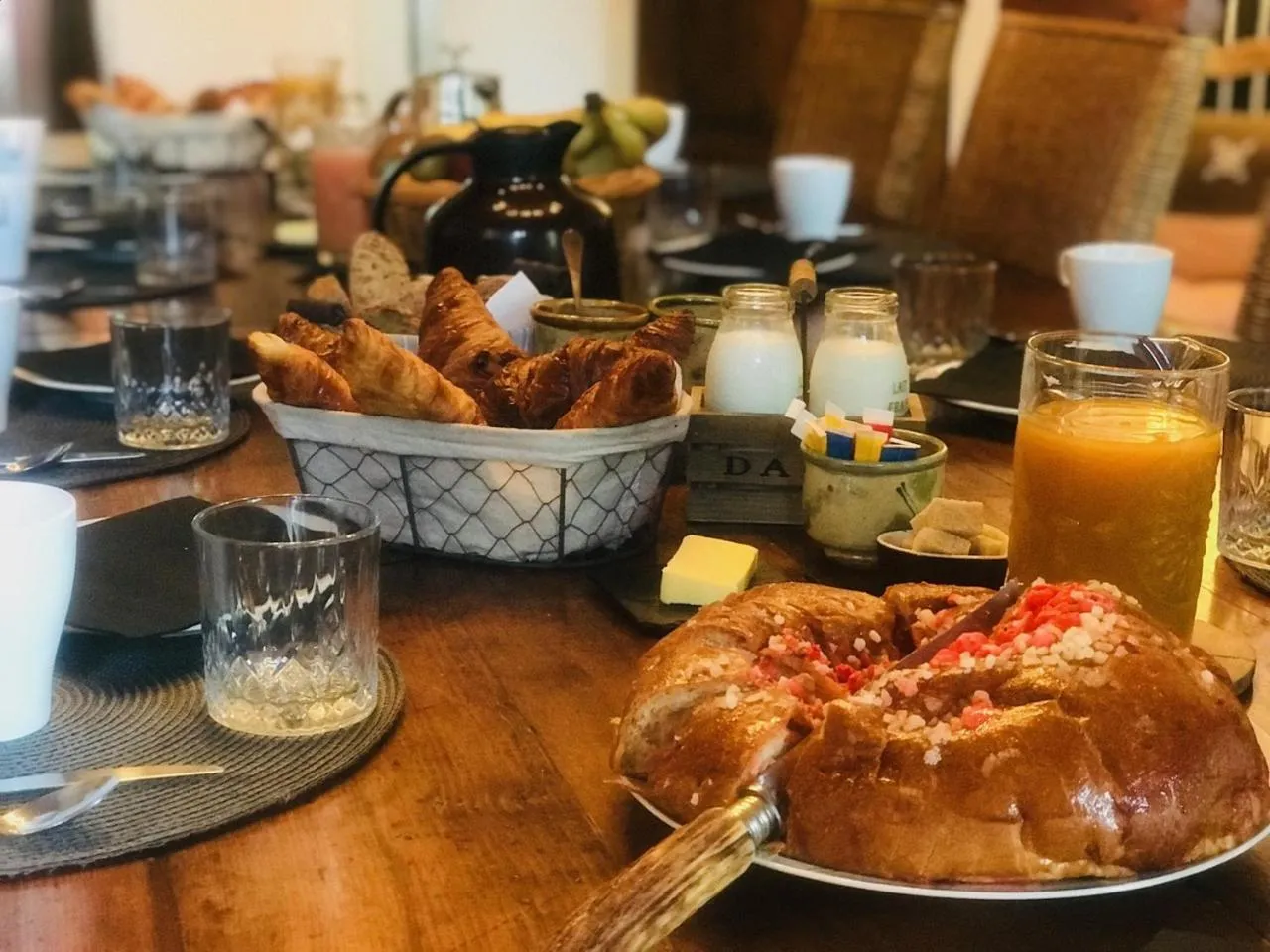 Breakfast in Domaine du Manoir