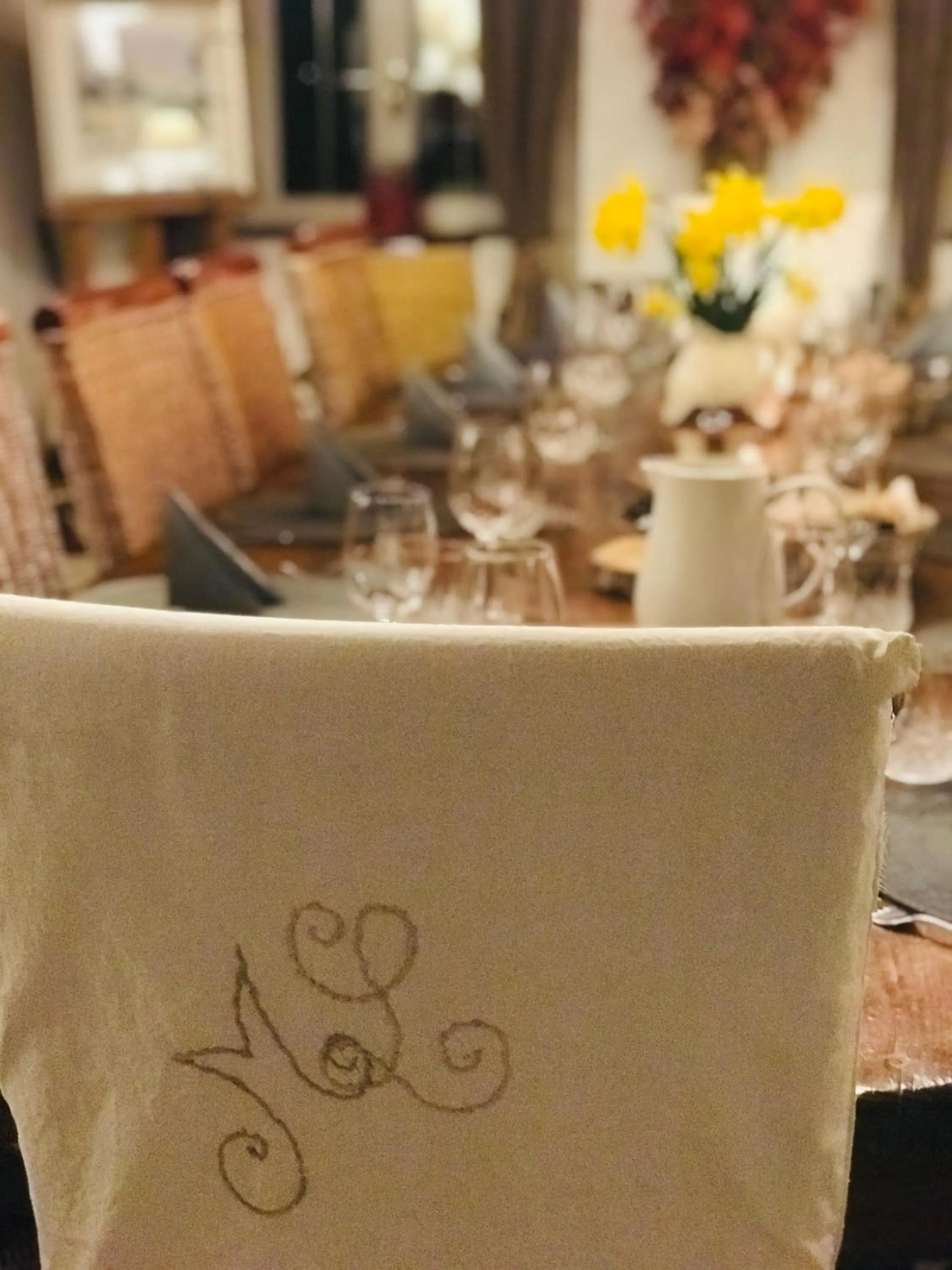 Dinner in Domaine du Manoir