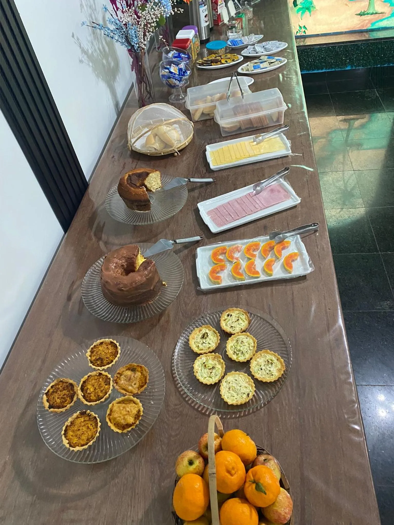 Breakfast in Pousada Hotel Canto dos Mares