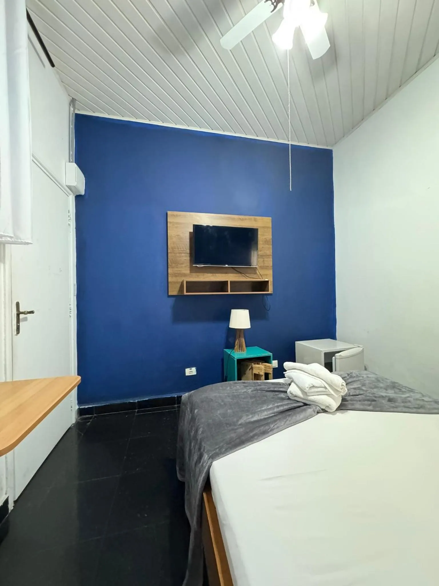 Bed in Pousada Hotel Canto dos Mares