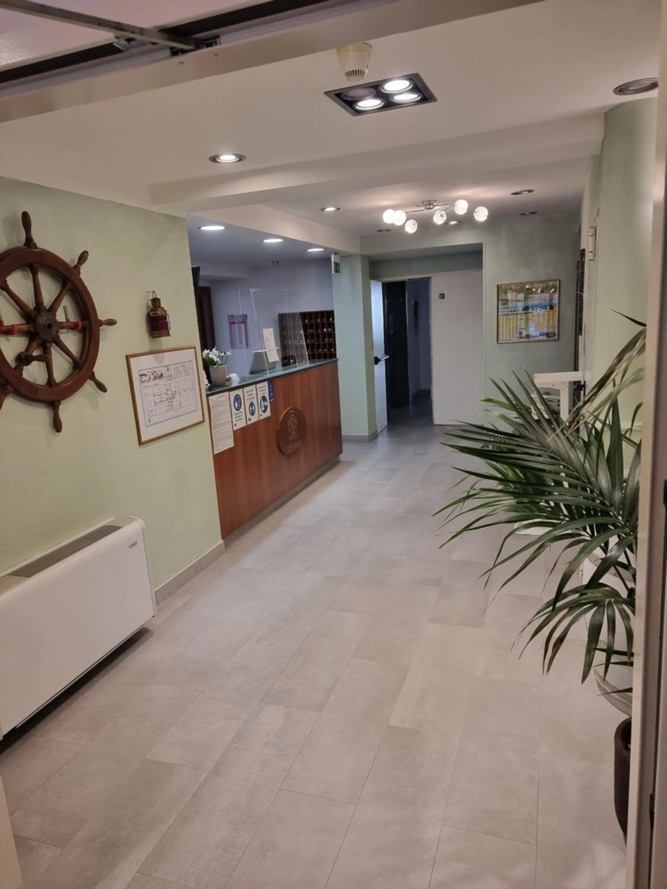 Lobby or reception in Hotel Solarium