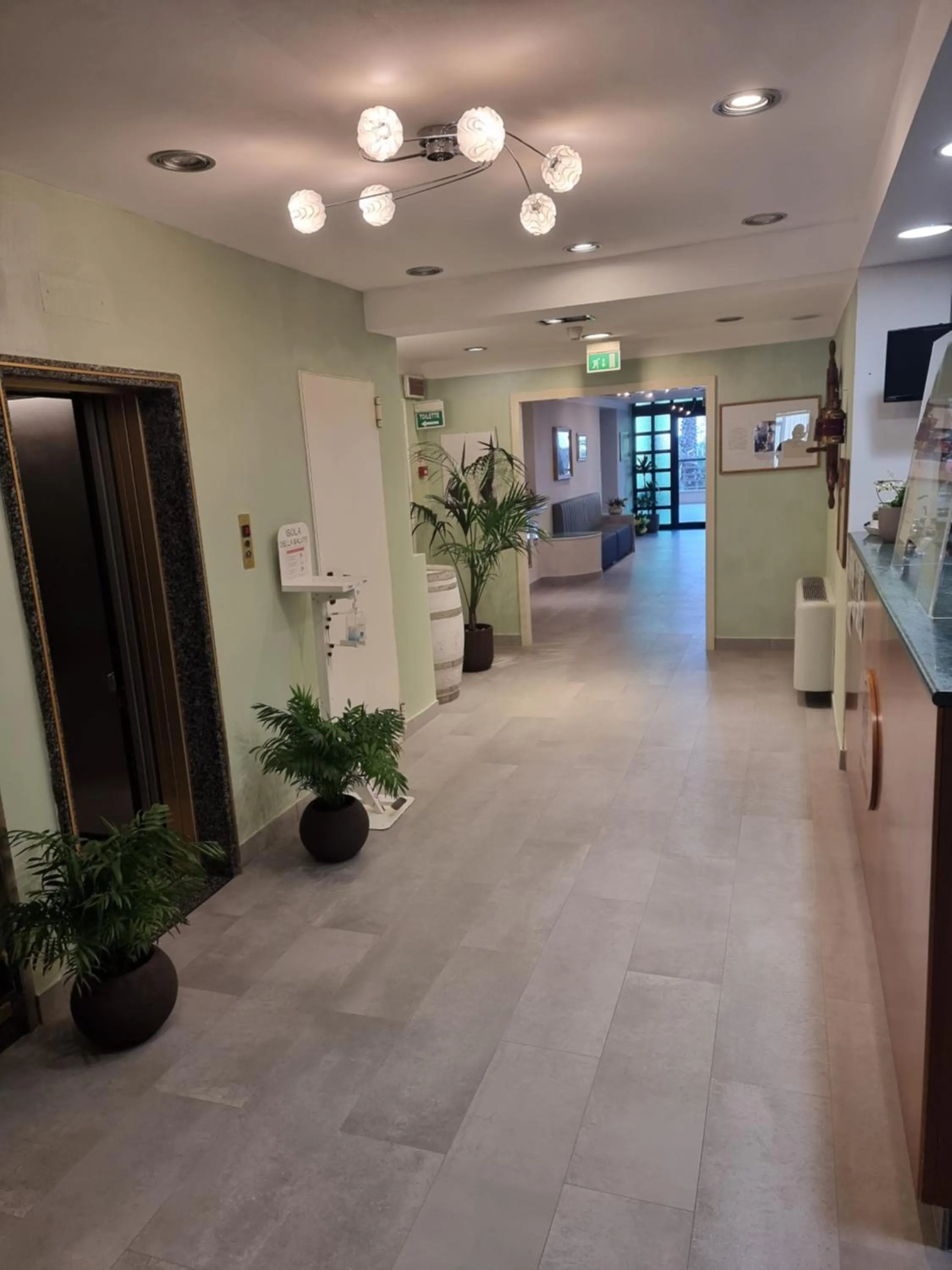 Lobby or reception in Hotel Solarium