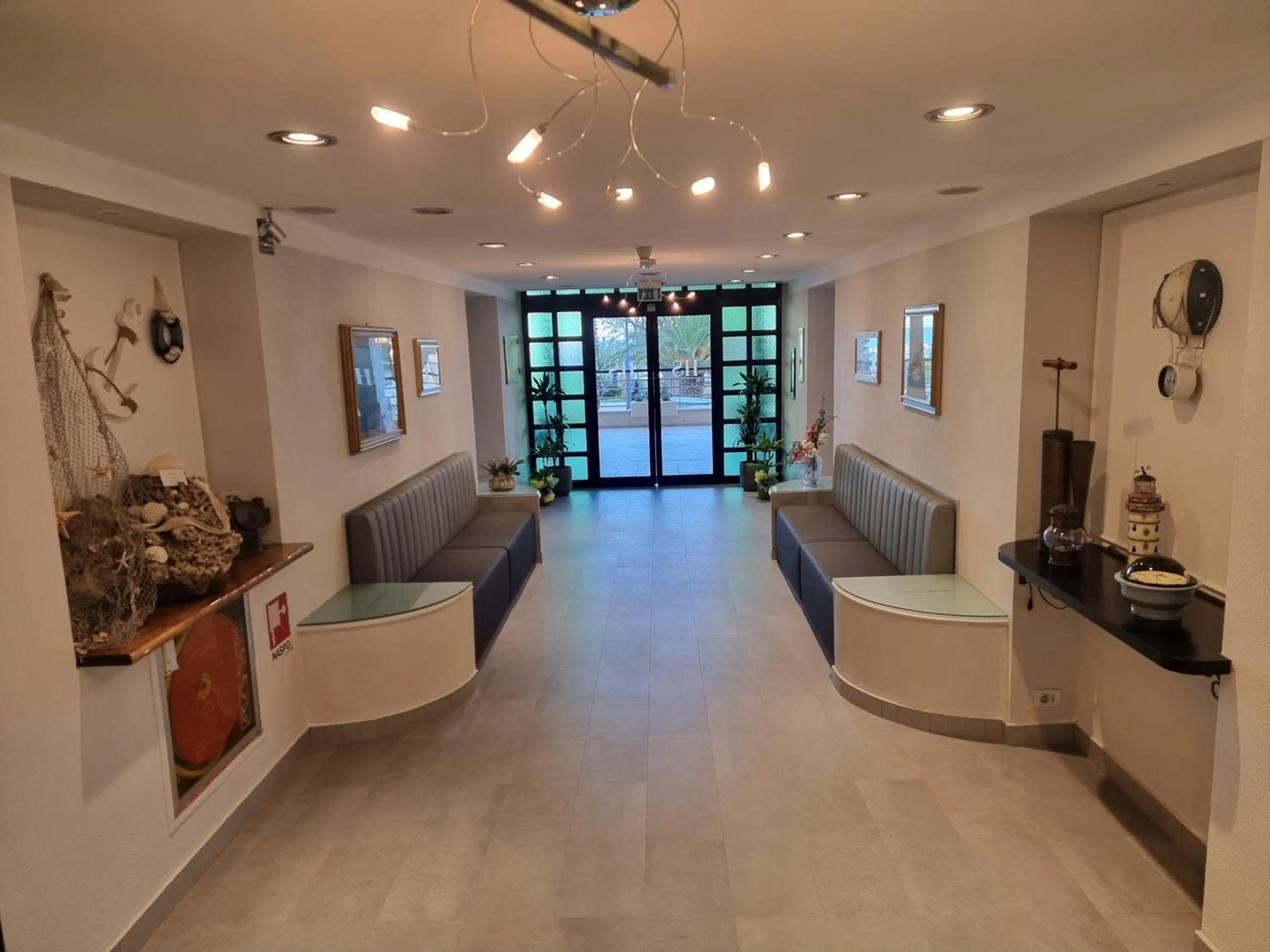 Lobby or reception in Hotel Solarium