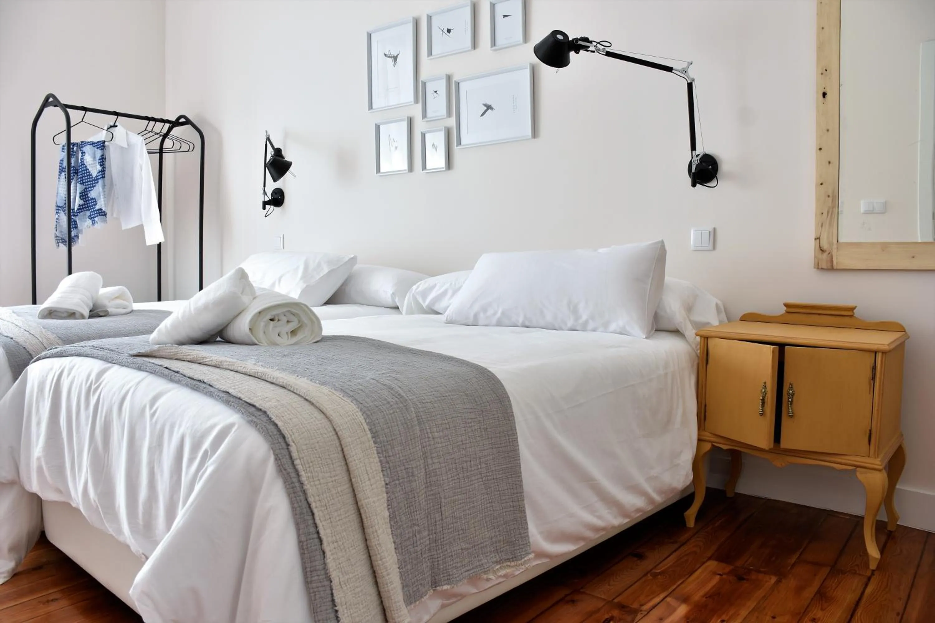 Photo of the whole room, Bed in SANMARTINA HOTEL