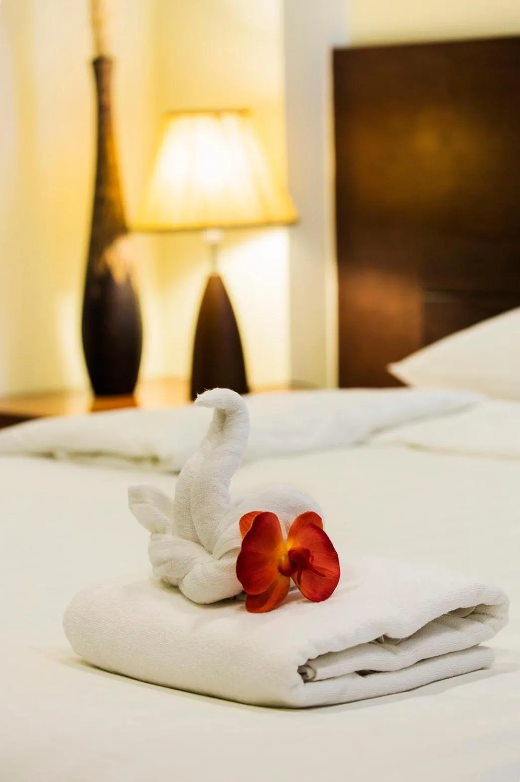 Bed in The Loft Resort Bangkok