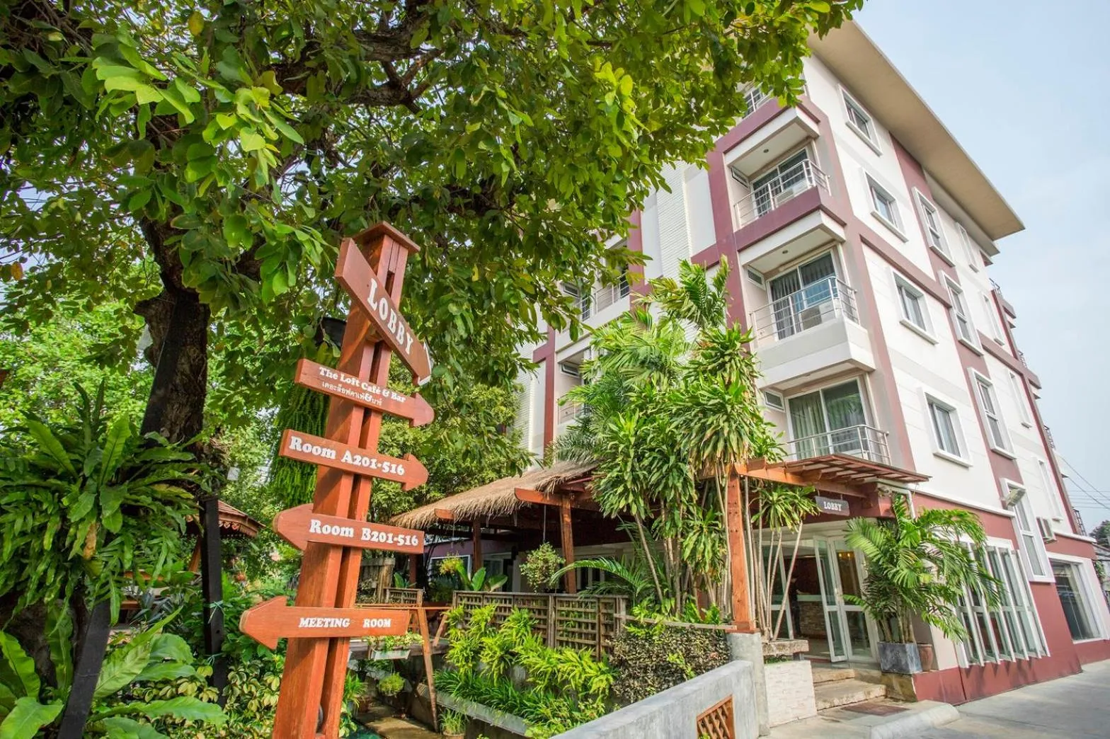 Property building in The Loft Resort Bangkok