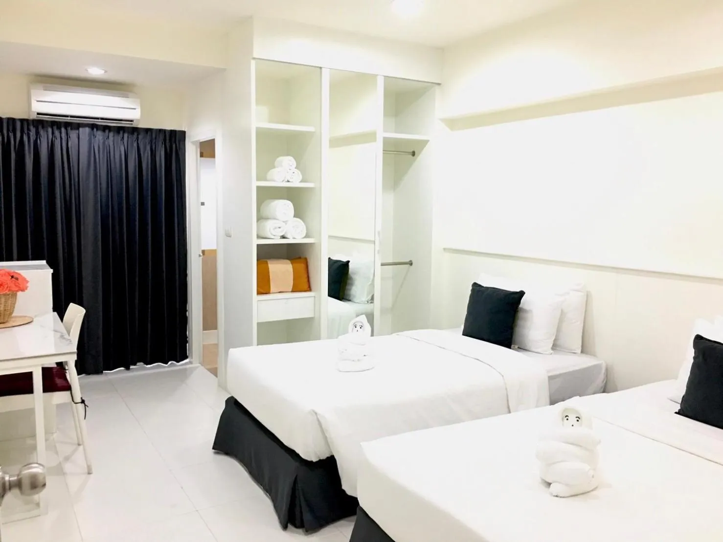 Bedroom, Bed in The Loft Resort Bangkok