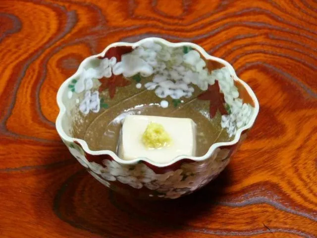 Food in Shukubo Kansho-in Temple Sanrakuso