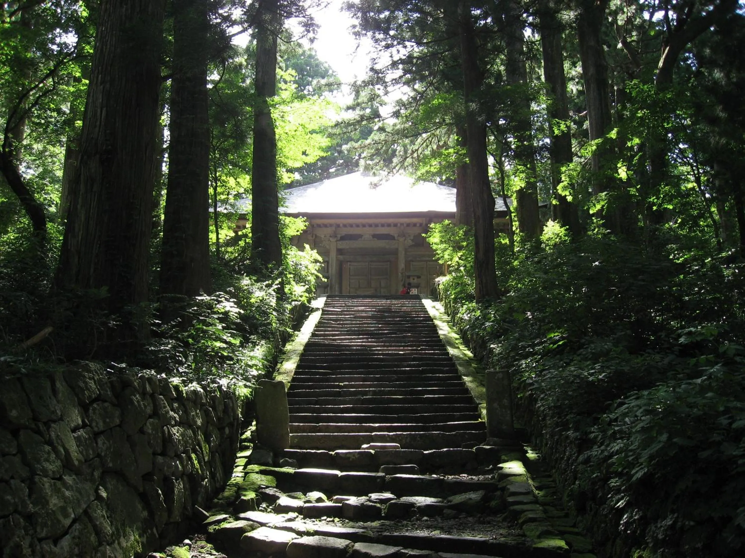 Facade/entrance in Shukubo Kansho-in Temple Sanrakuso