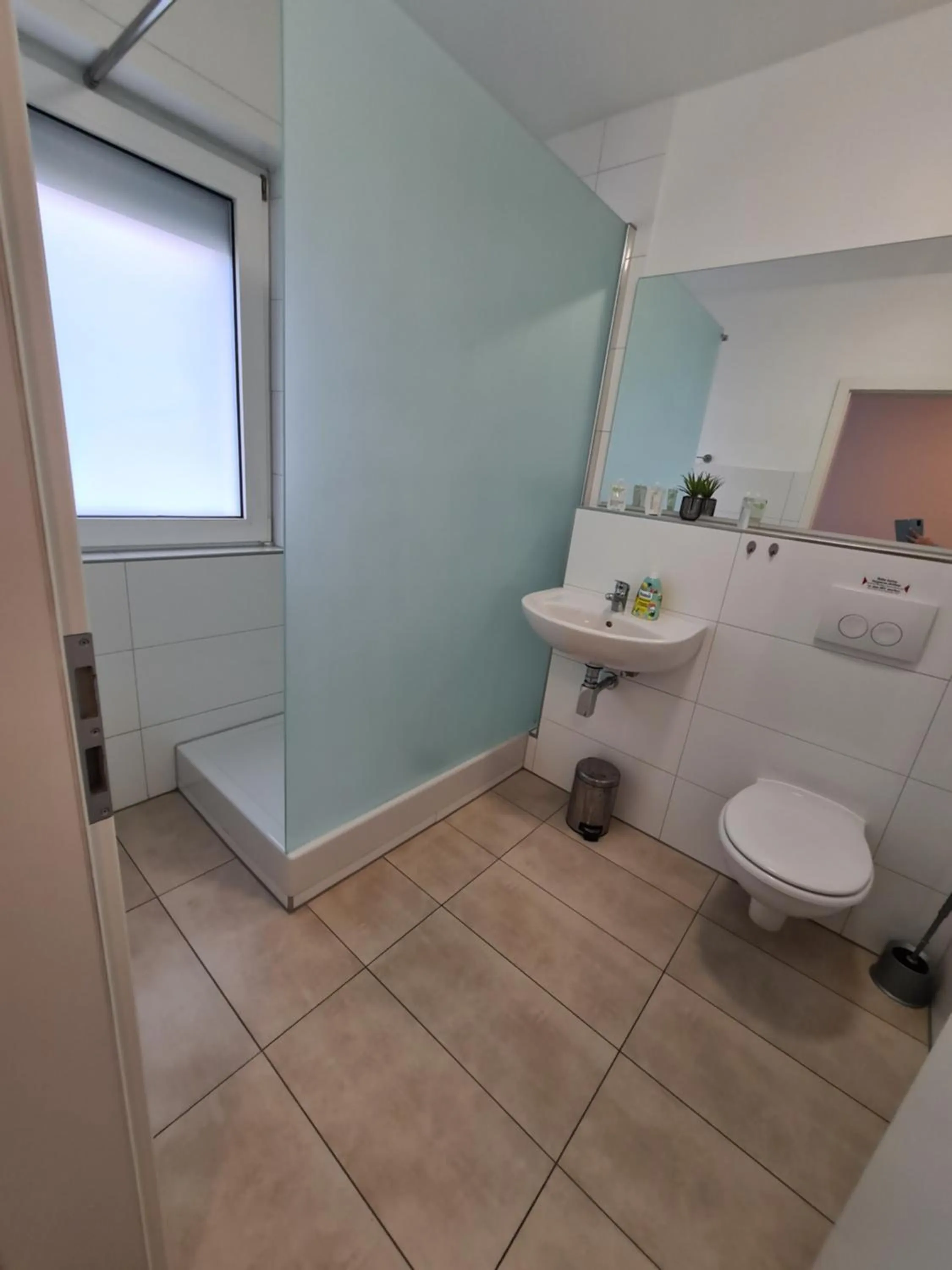 Toilet in Pension Zwei A