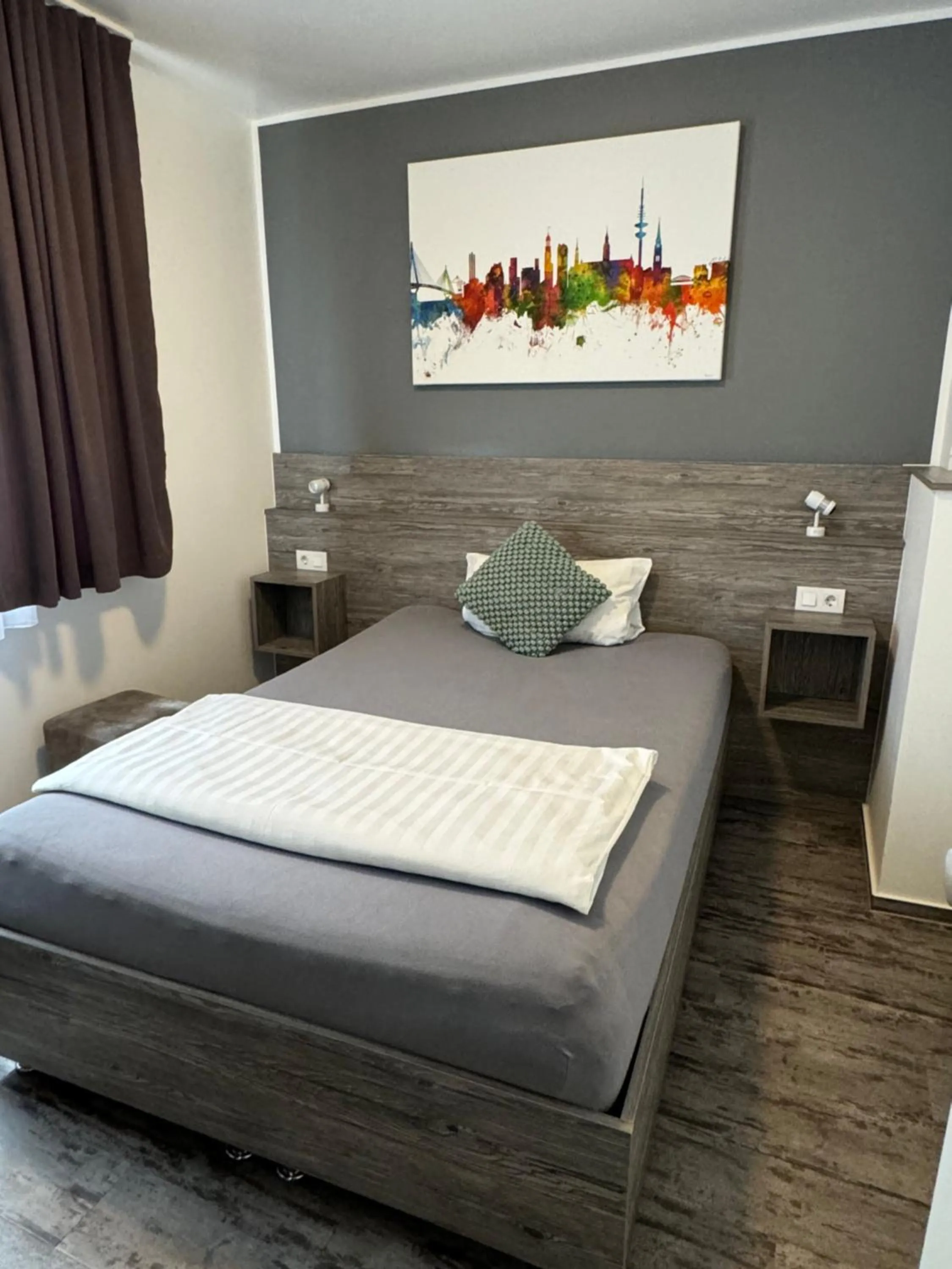 Bed in Pension Zwei A