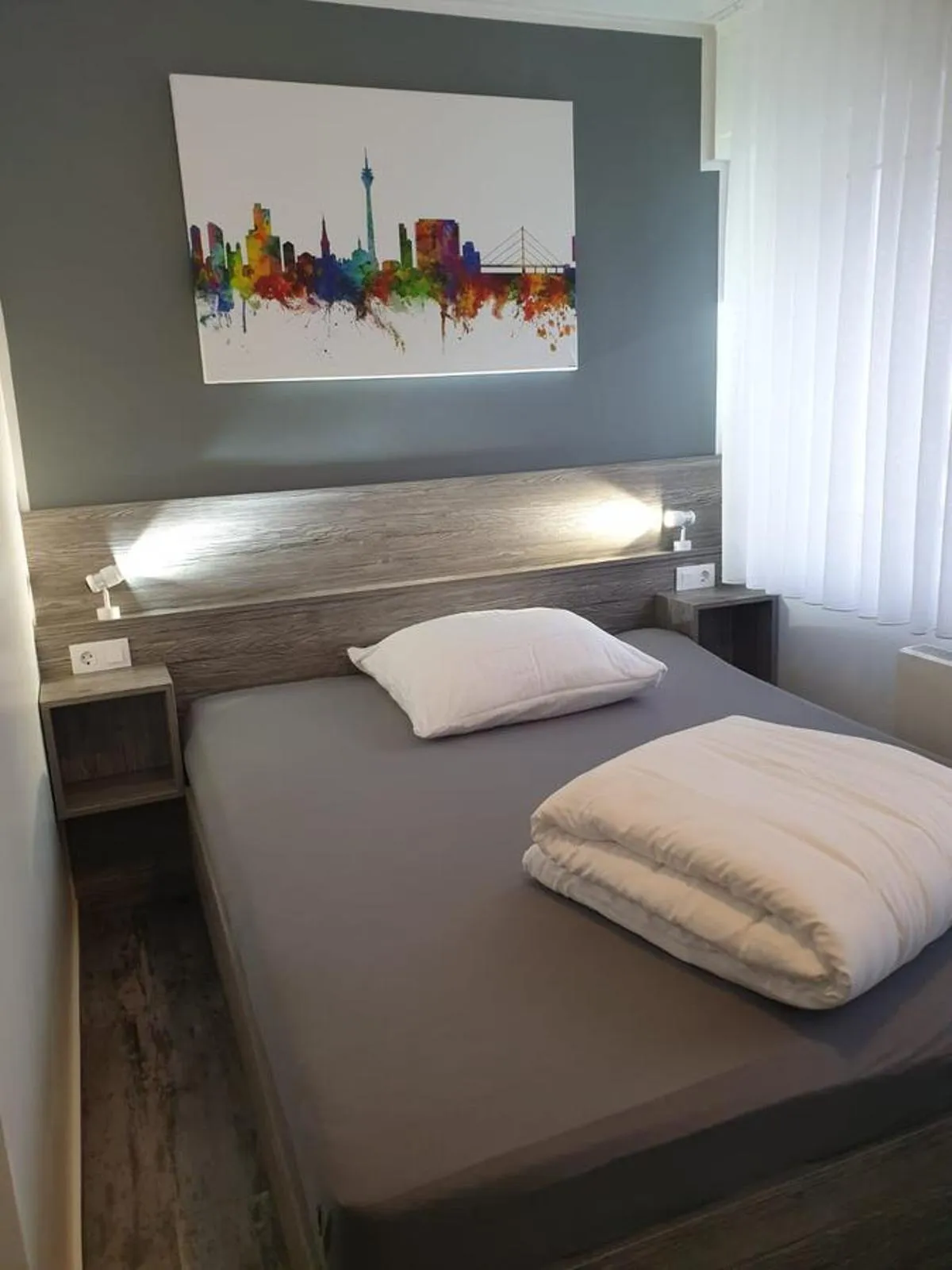 Bed in Pension Zwei A