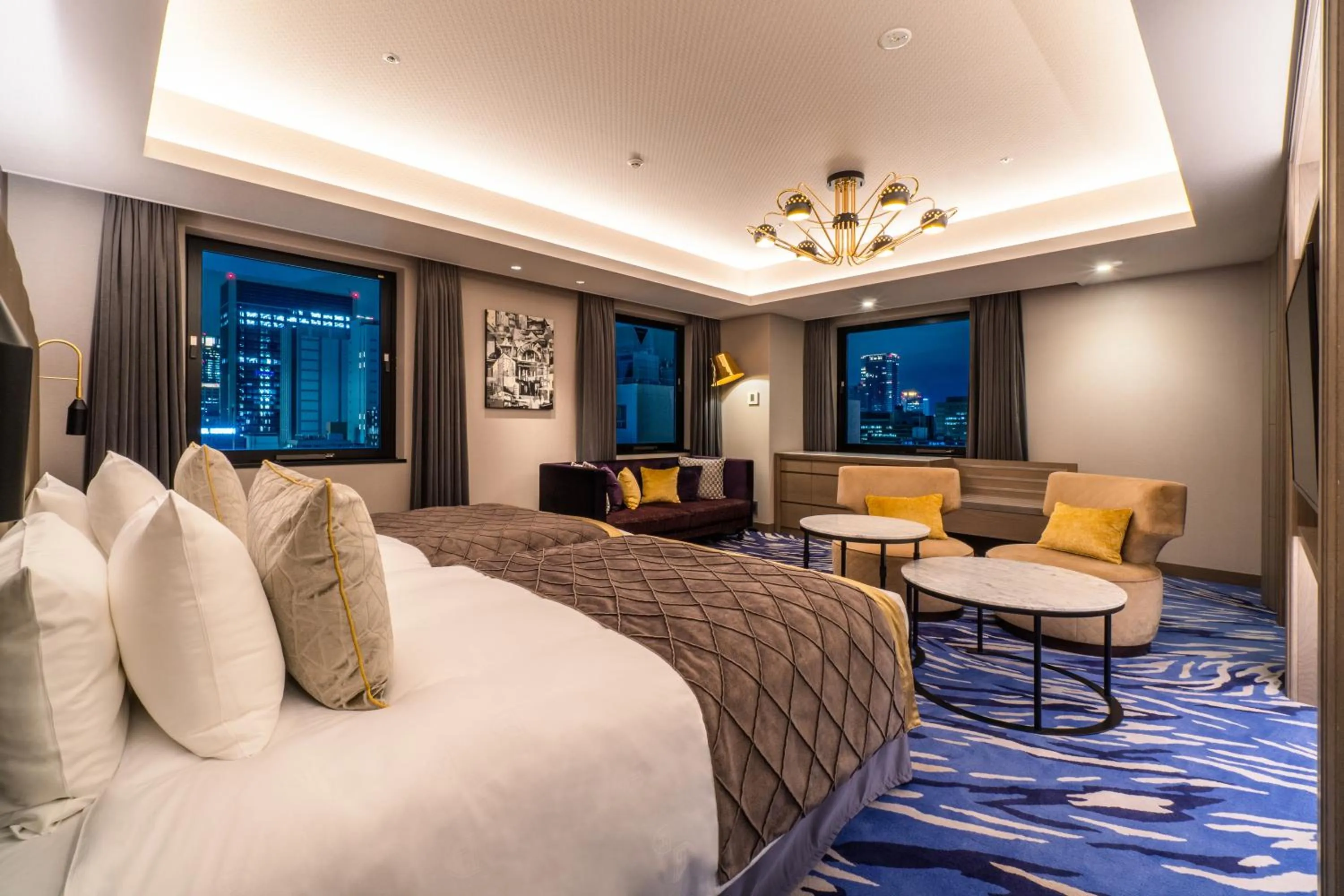 Bed in The Royal Park Canvas - Osaka Kitahama