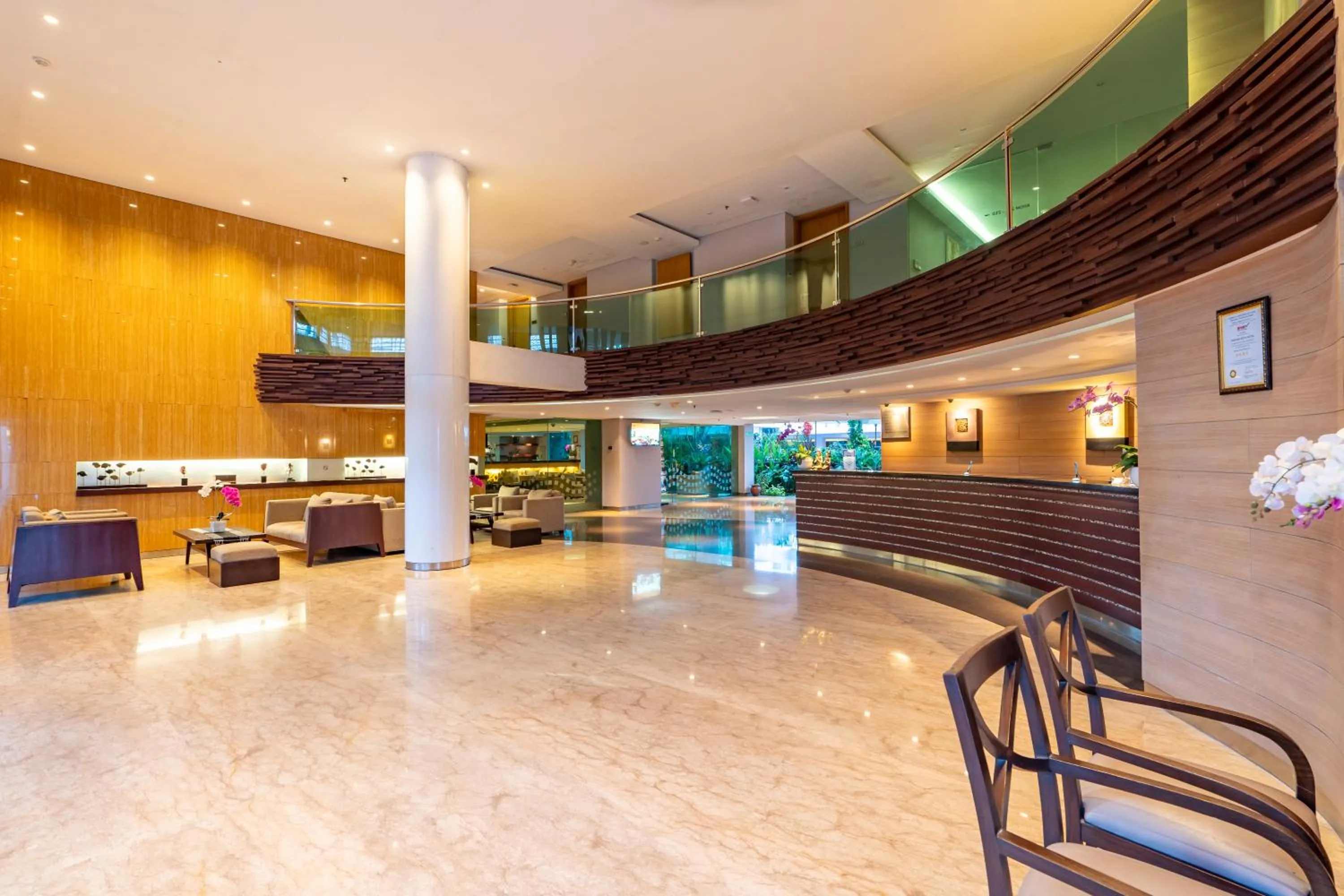 Lobby or reception in Bintang Kuta Hotel