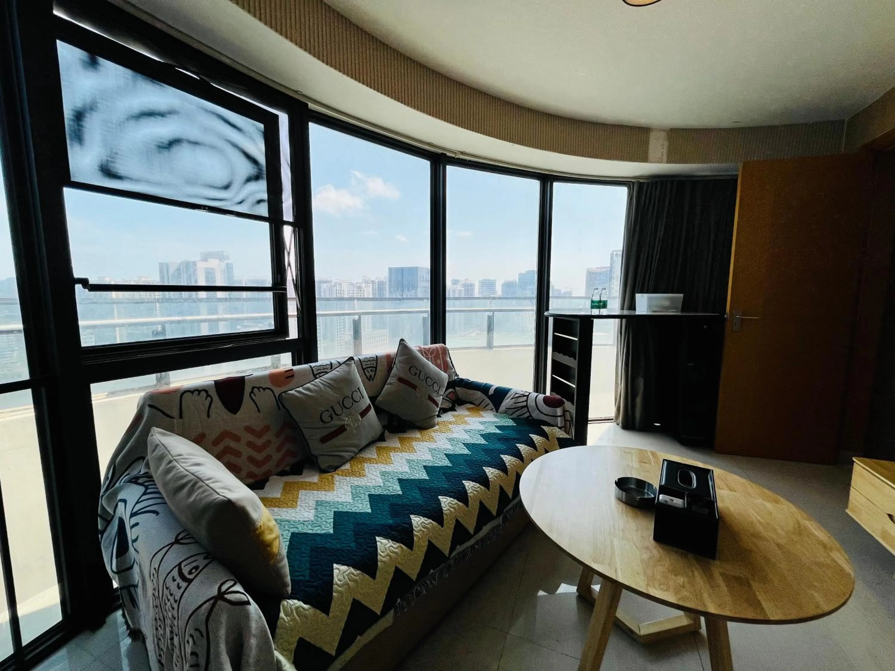 Living room in Neal Yat Seaview Apartment Haitang Bay Sanya
