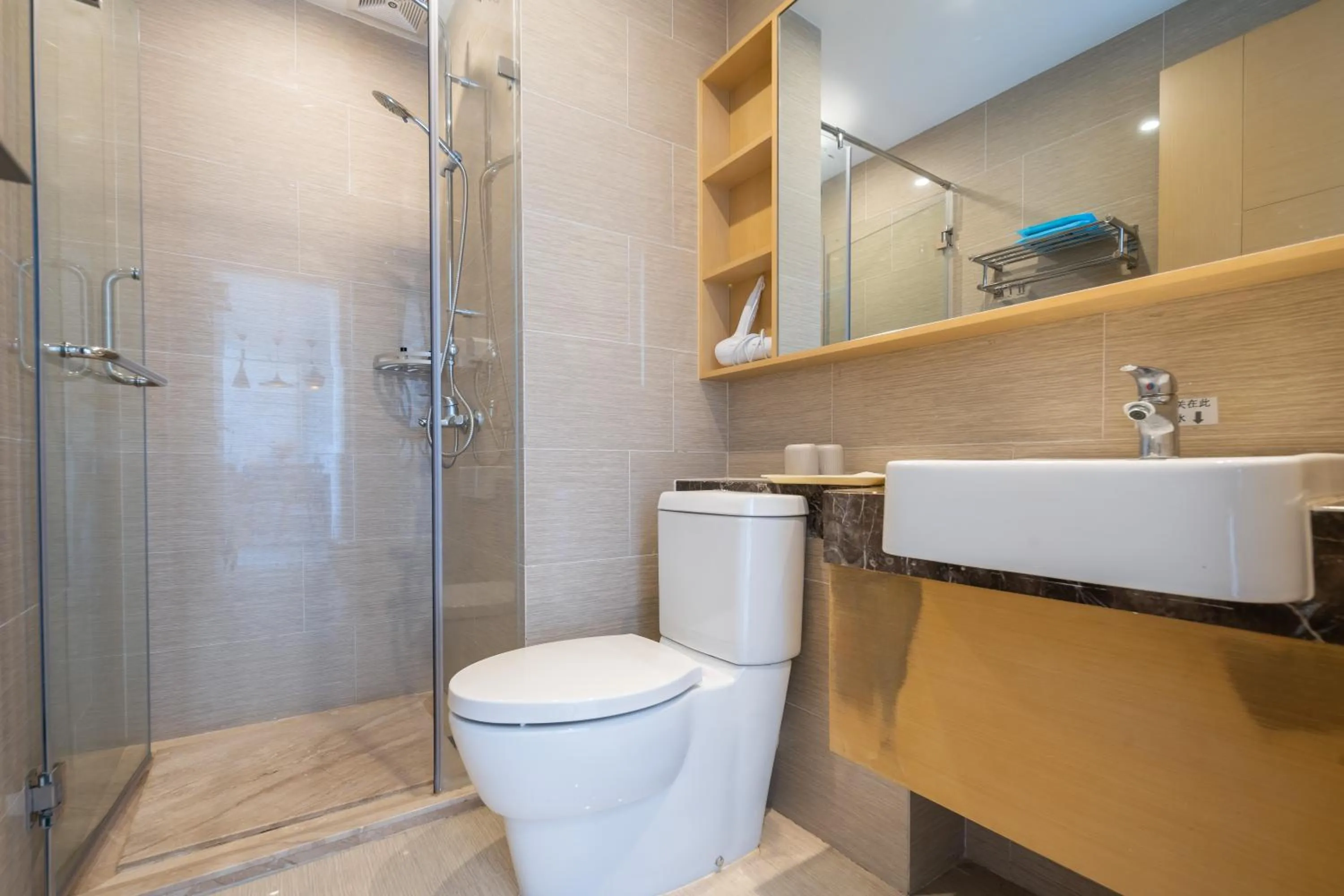 Shower in Neal Yat Seaview Apartment Haitang Bay Sanya