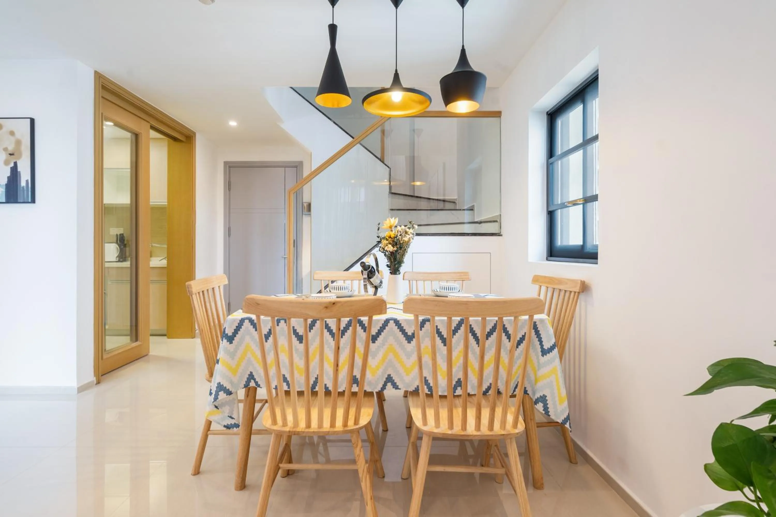 Dining area in Neal Yat Seaview Apartment Haitang Bay Sanya