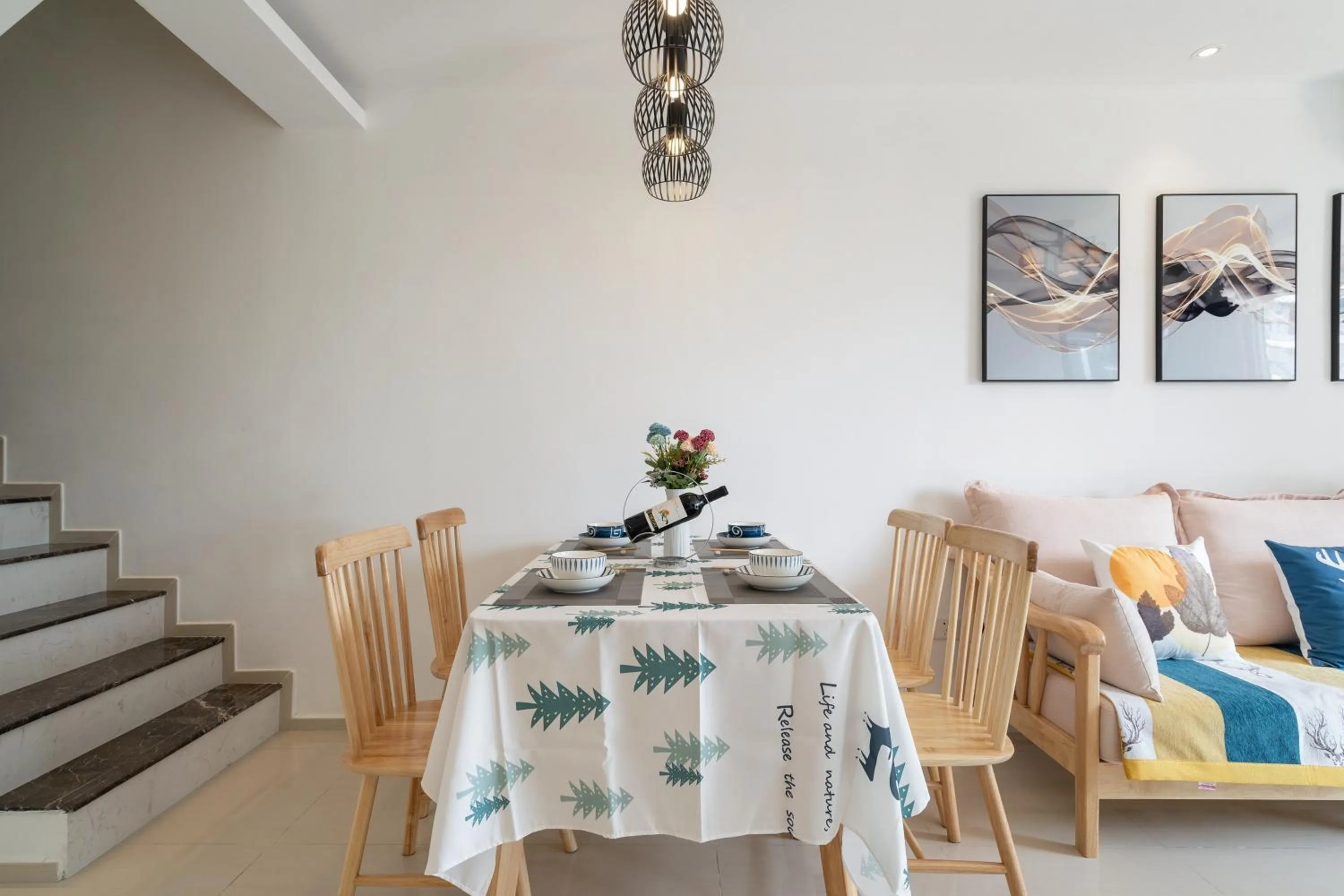Dining area in Neal Yat Seaview Apartment Haitang Bay Sanya