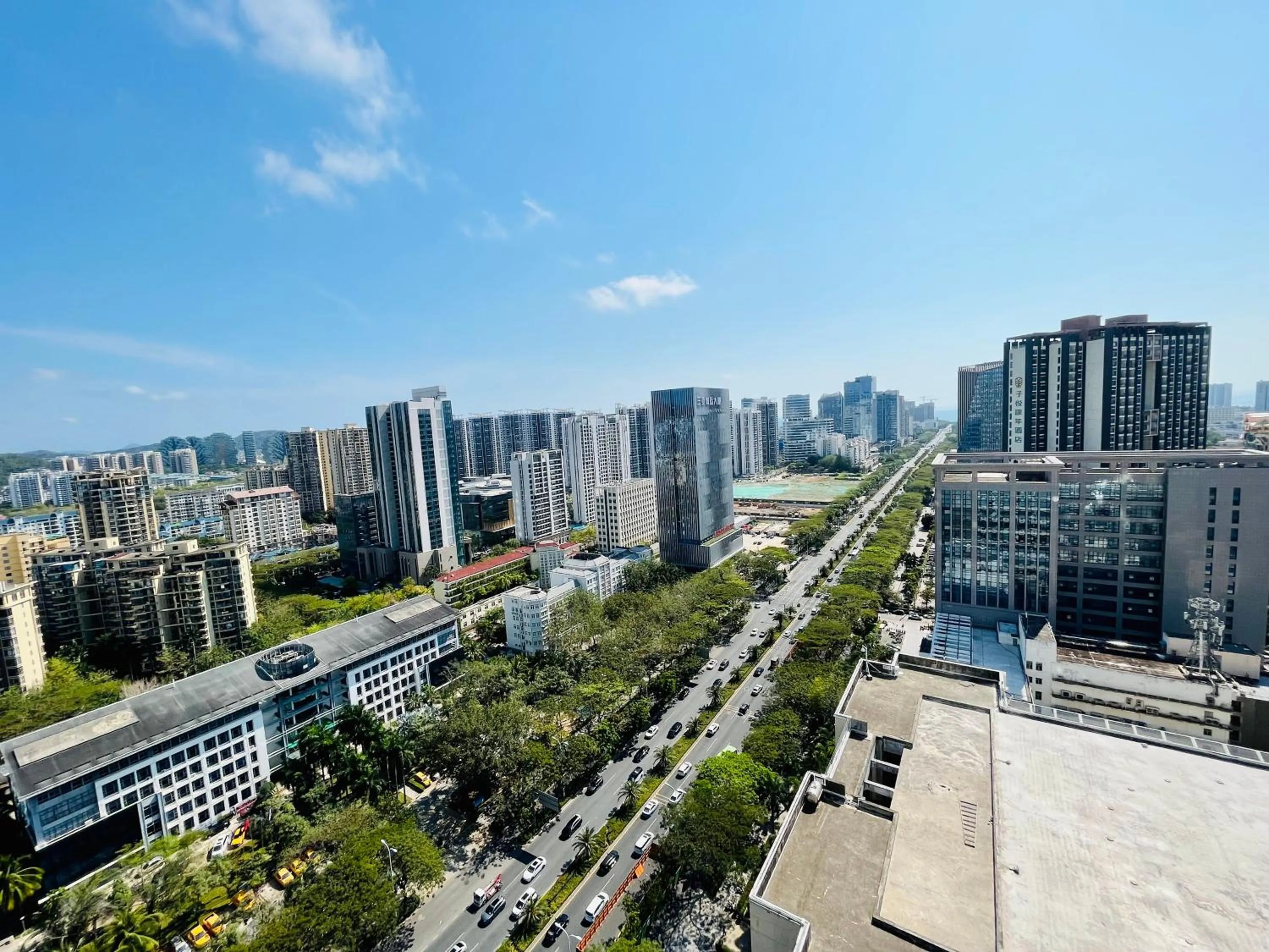 City view in Neal Yat Seaview Apartment Haitang Bay Sanya