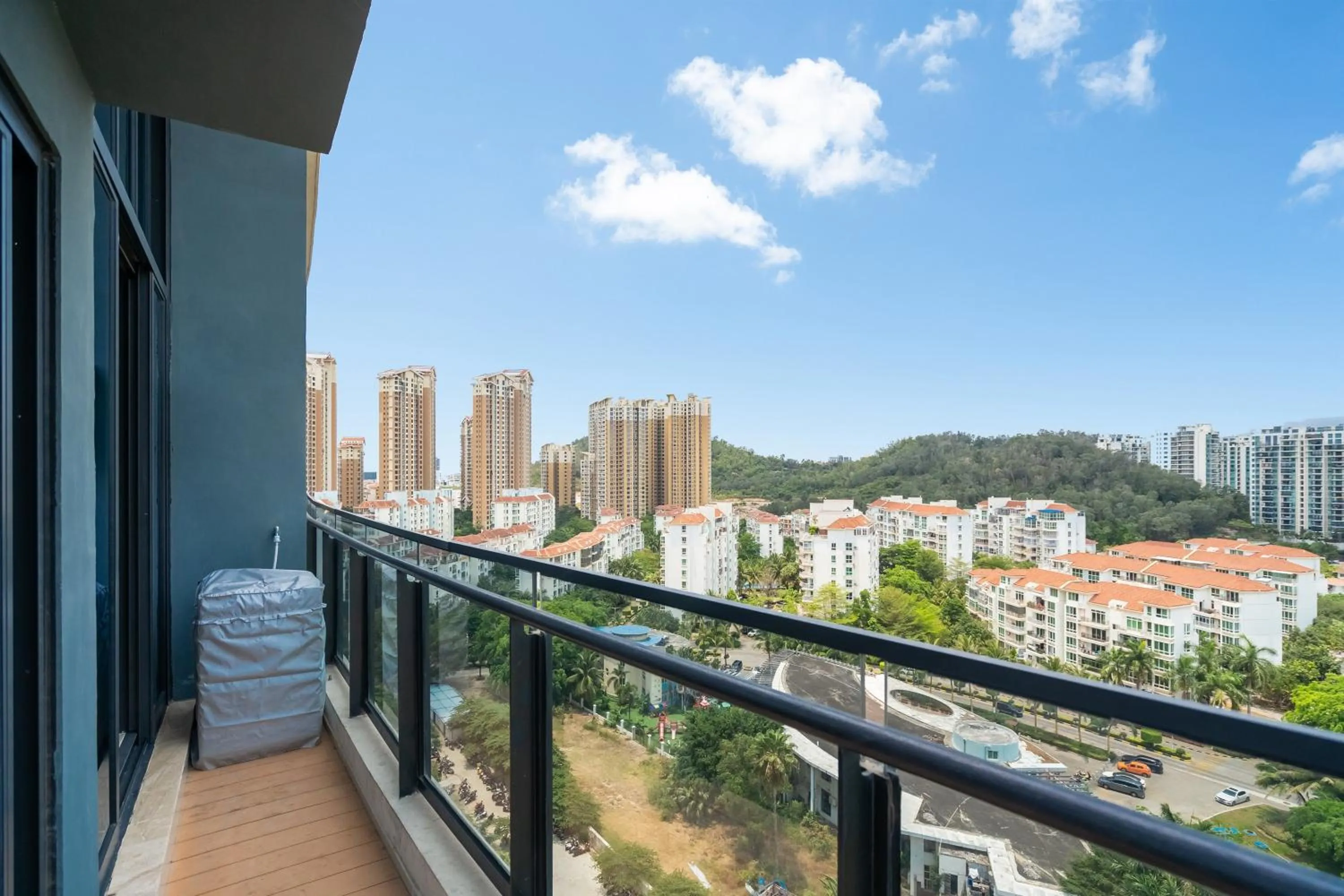Balcony/Terrace in Neal Yat Seaview Apartment Haitang Bay Sanya