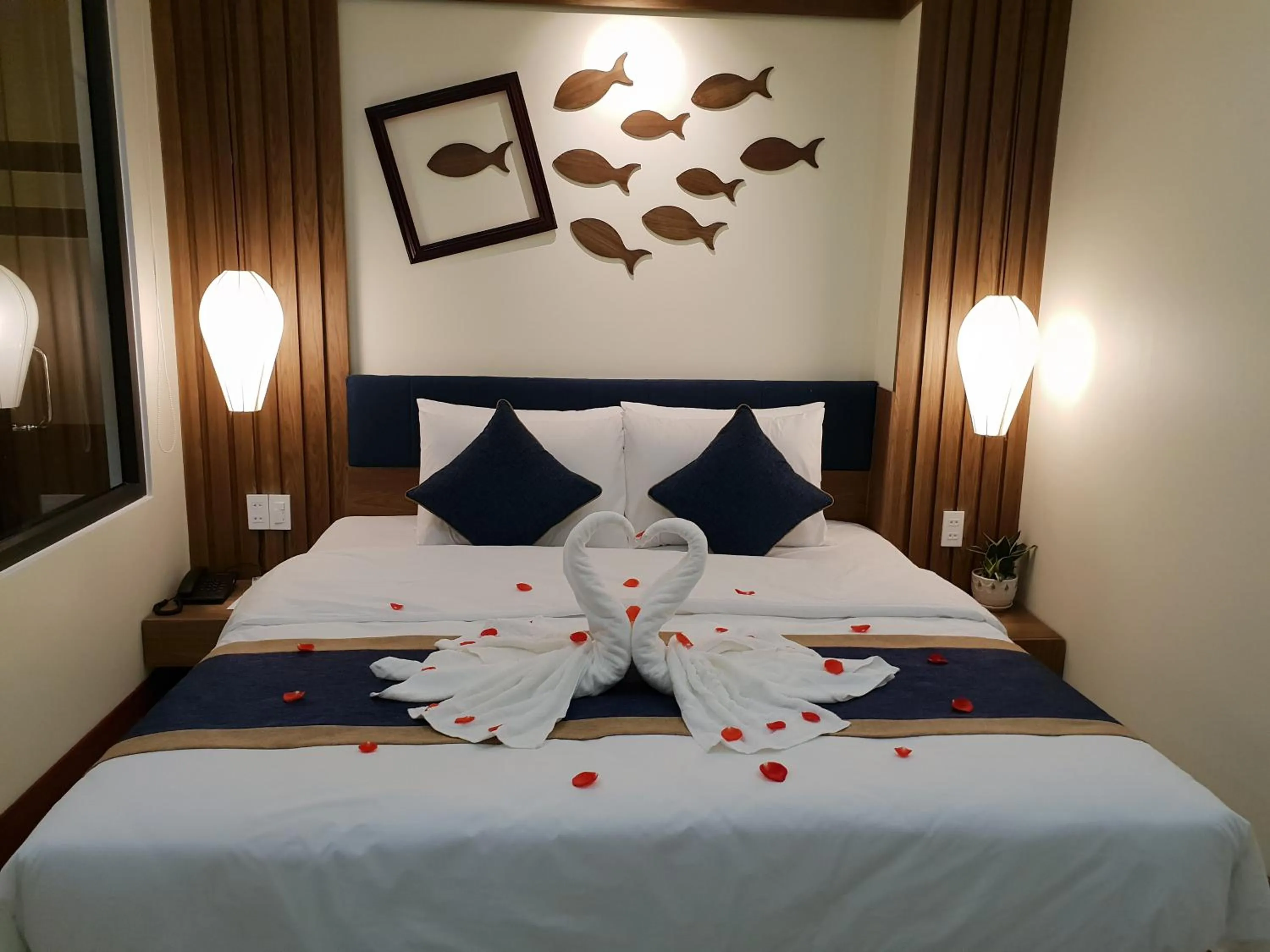 Bed in Southern Hotel Hoi An