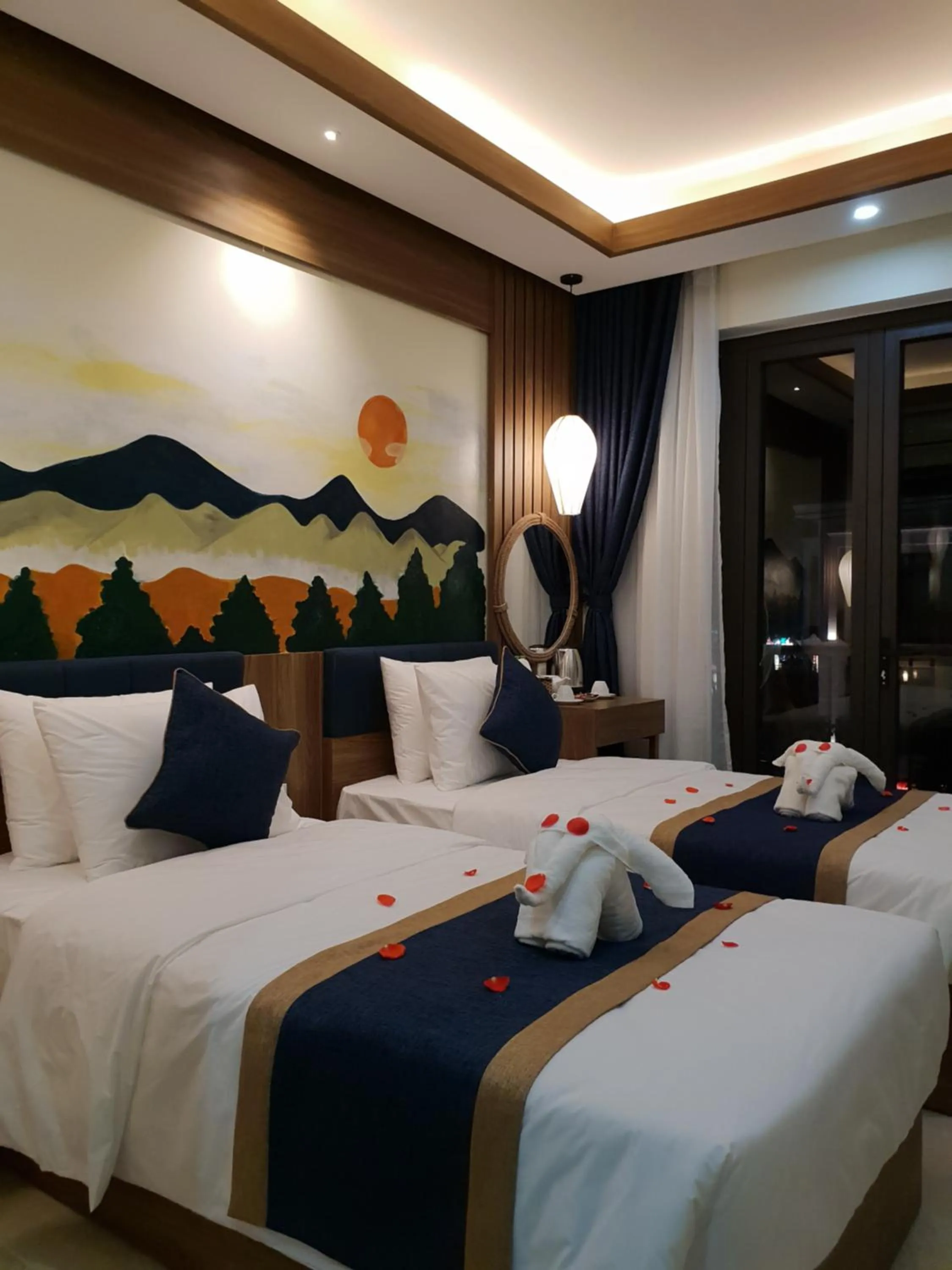 Bed in Southern Hotel Hoi An