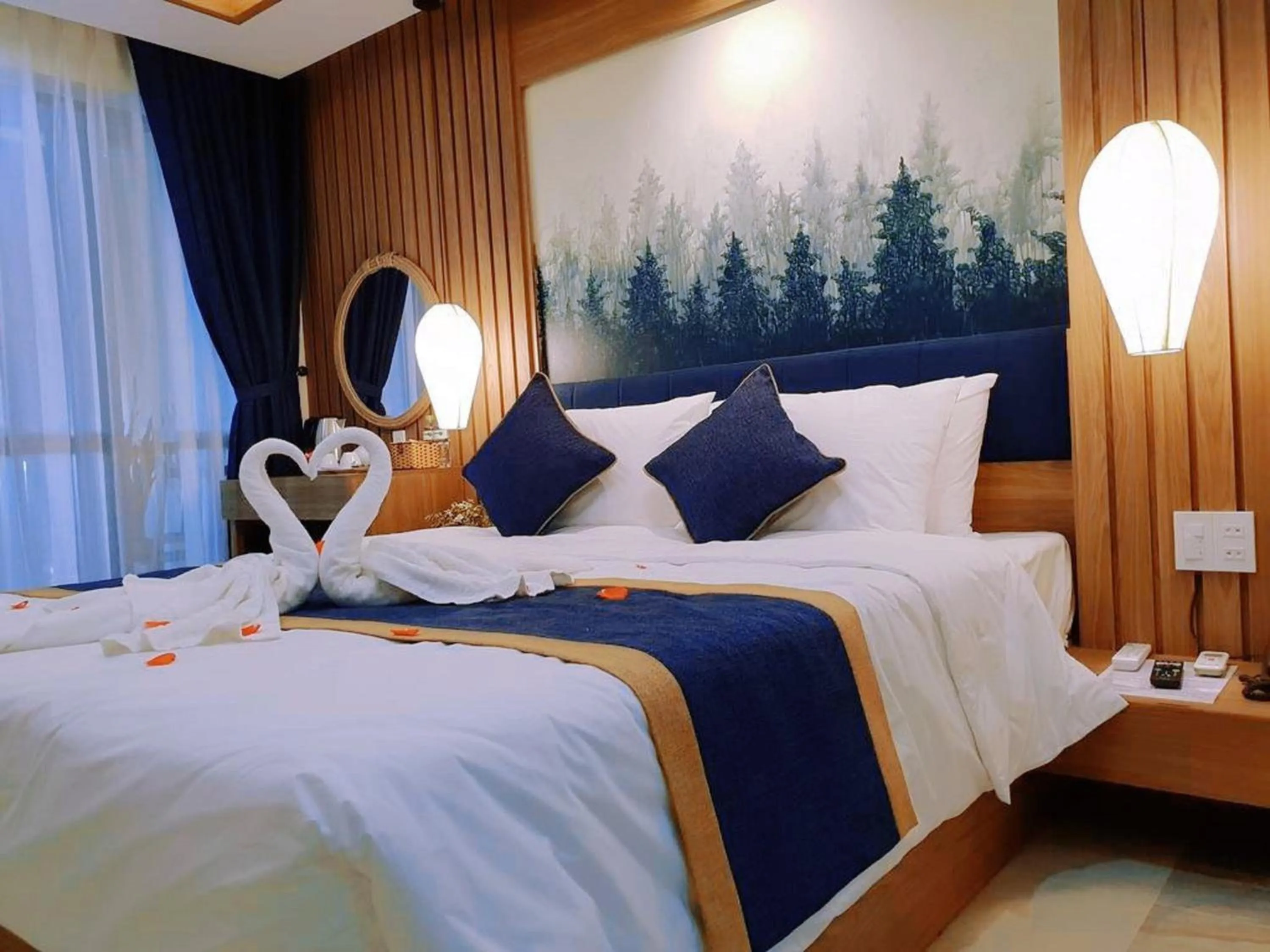 Bed in Southern Hotel Hoi An