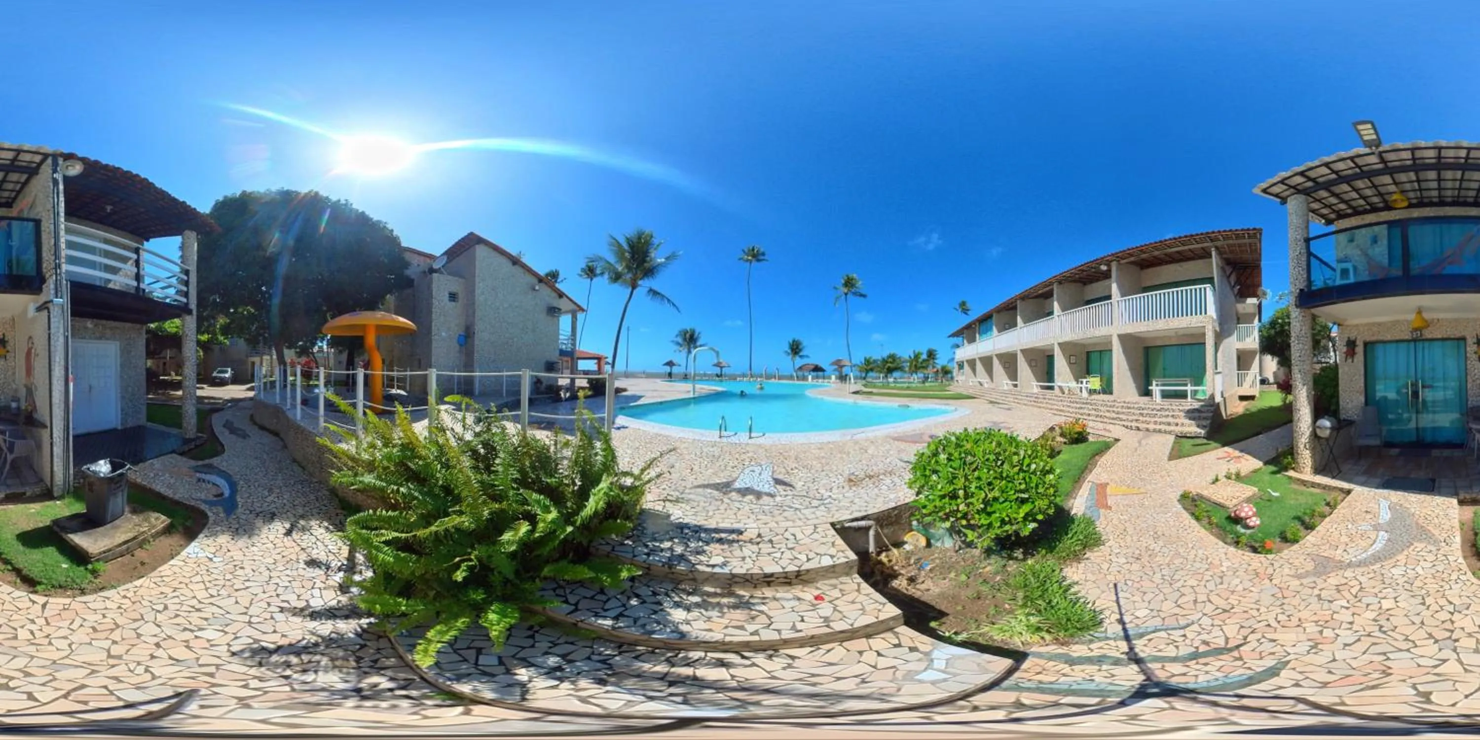 Swimming pool in Chale 48 Maragogi Village Gales