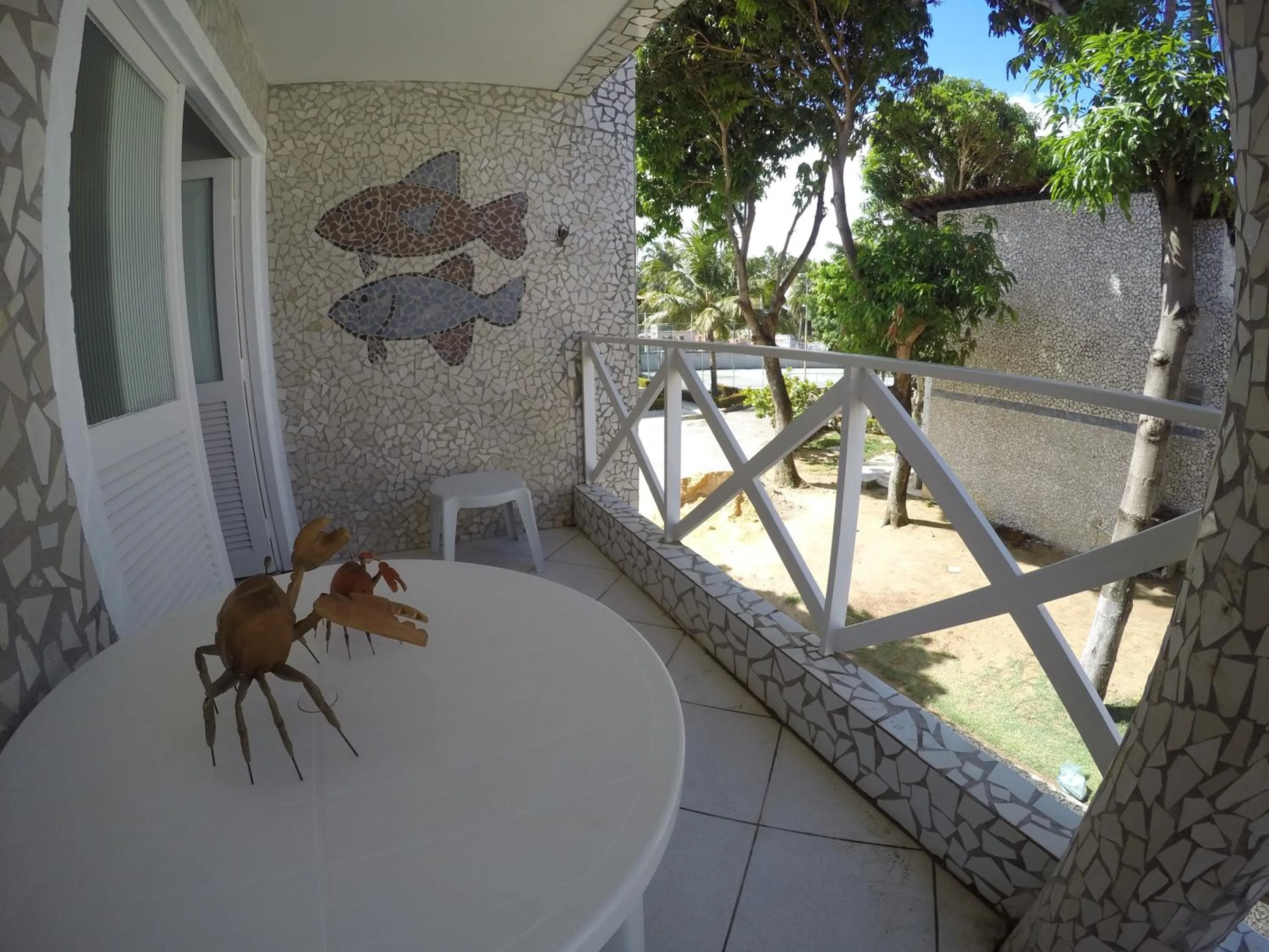 Balcony/Terrace in Chale 48 Maragogi Village Gales